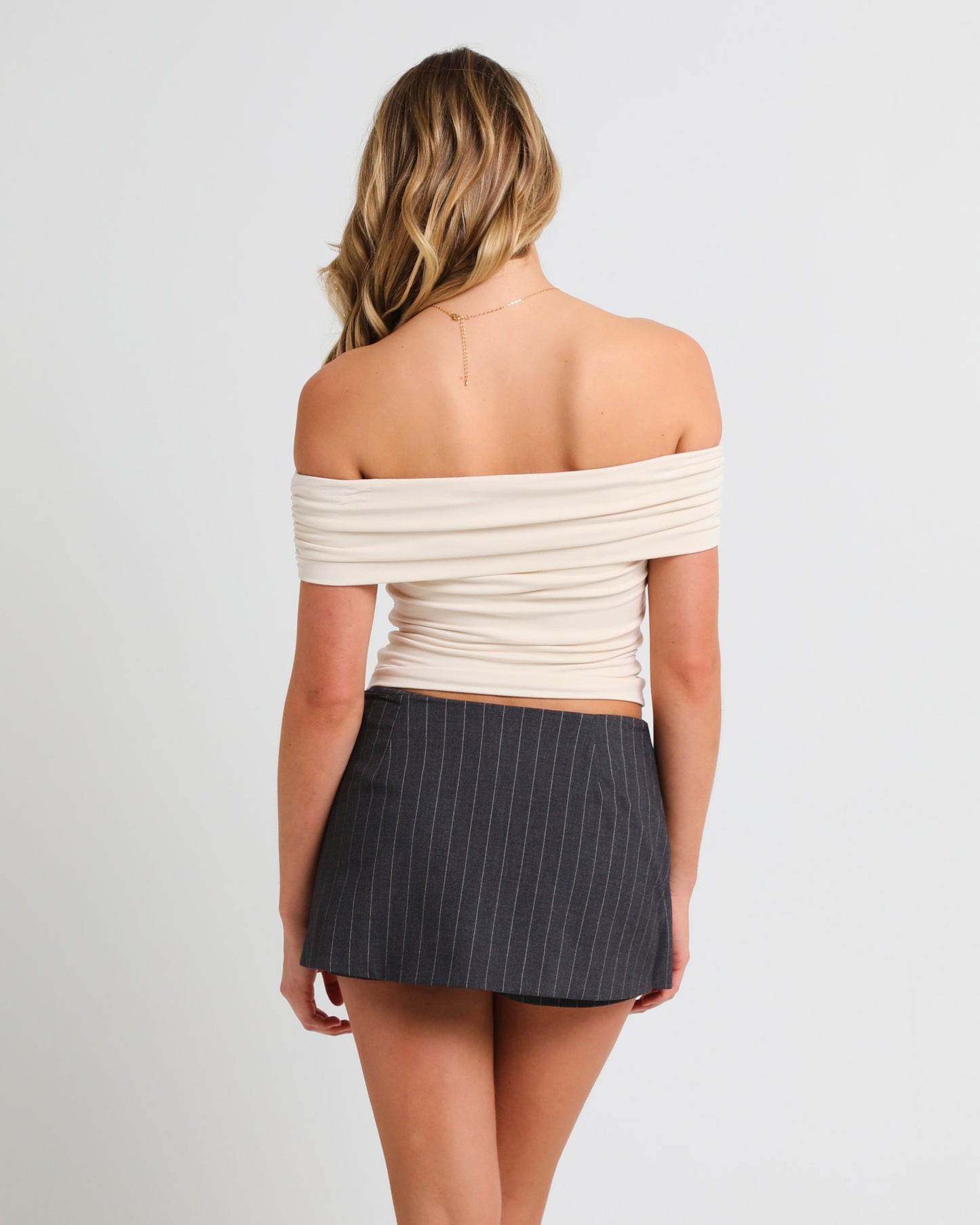 Armani Cold Shoulder Top