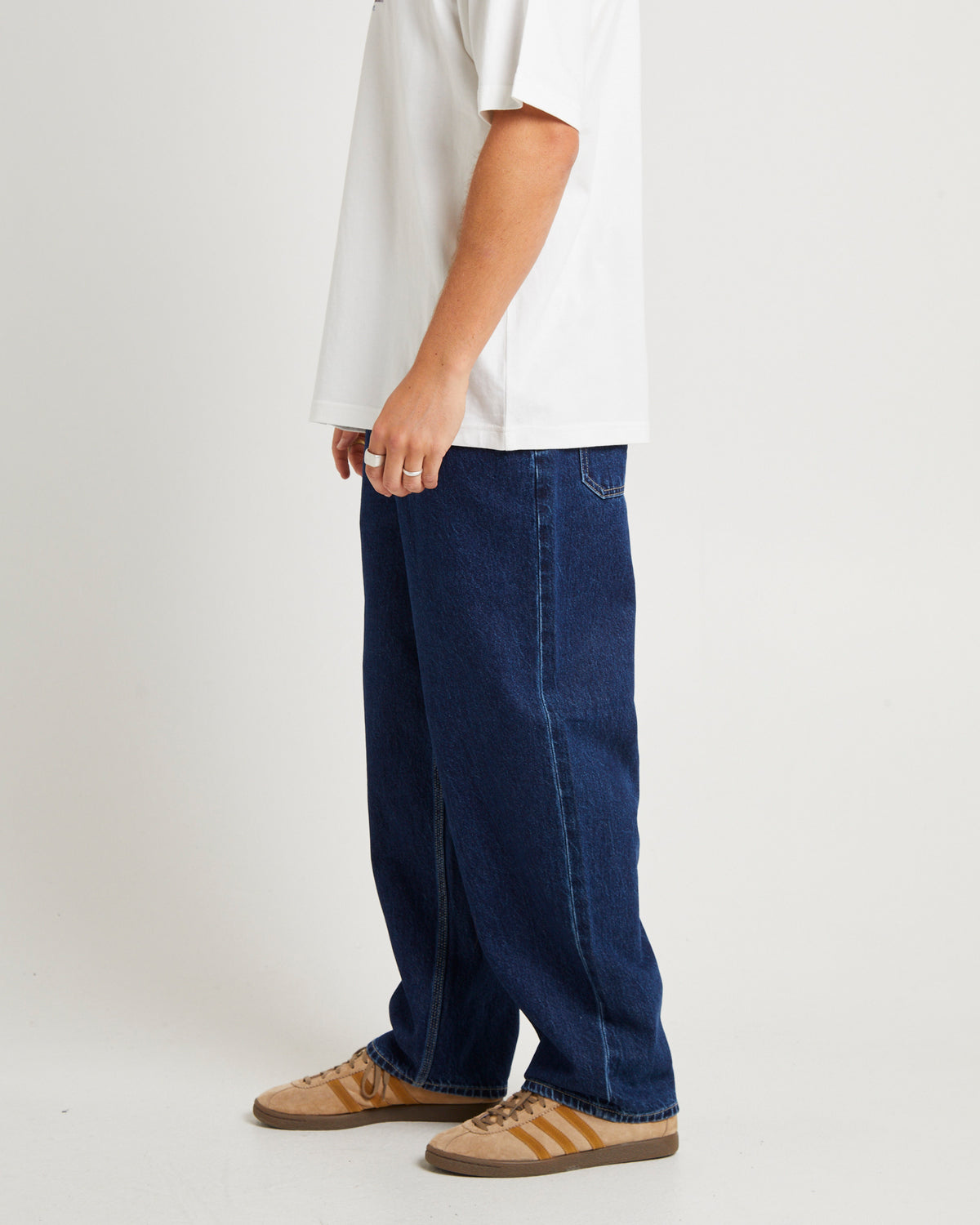 Z-Five Baggy Denim Jeans Pure Tone PURE TONE BLUE