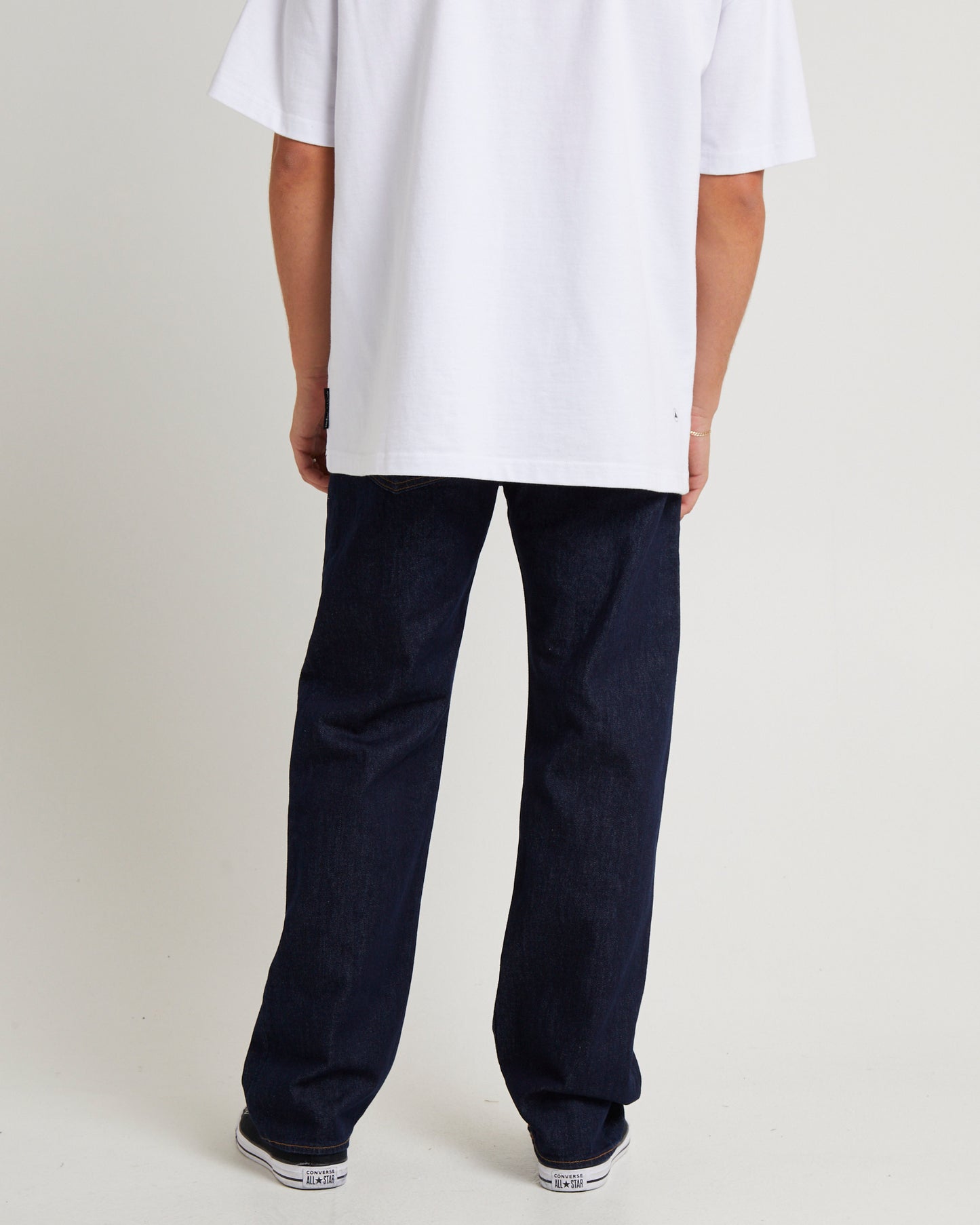 555 Relaxed Straight Denim Jeans