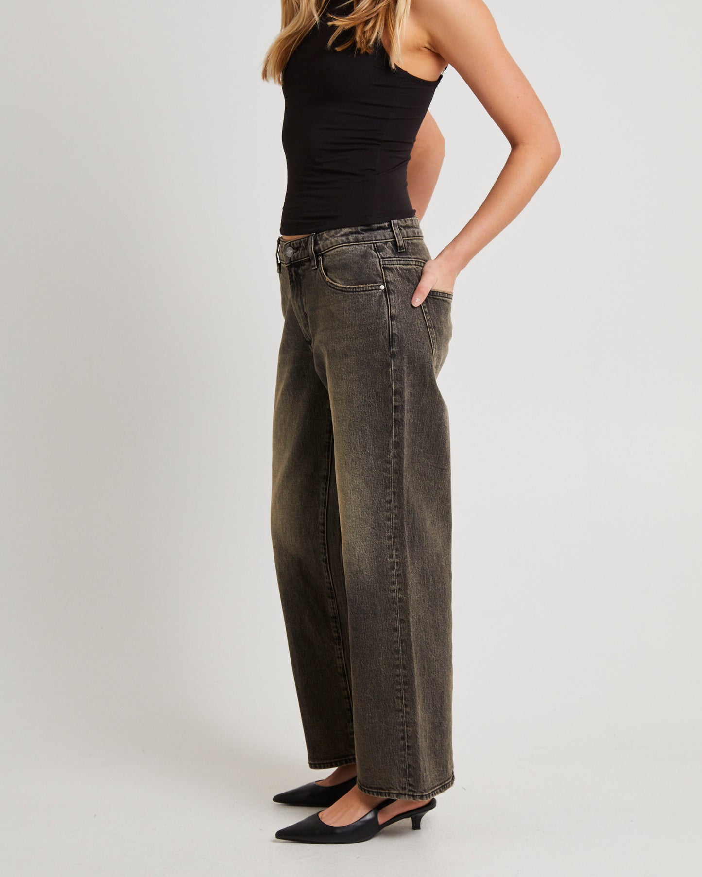 Daria Boyfriend Denim Jeans Meda