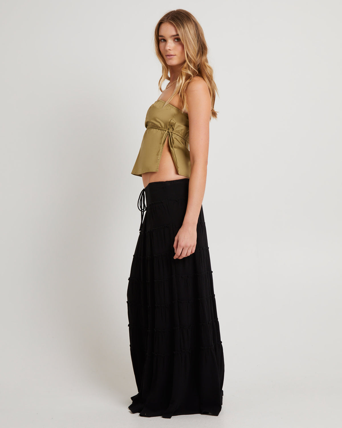 Bailey Bandeau Top KHAKI