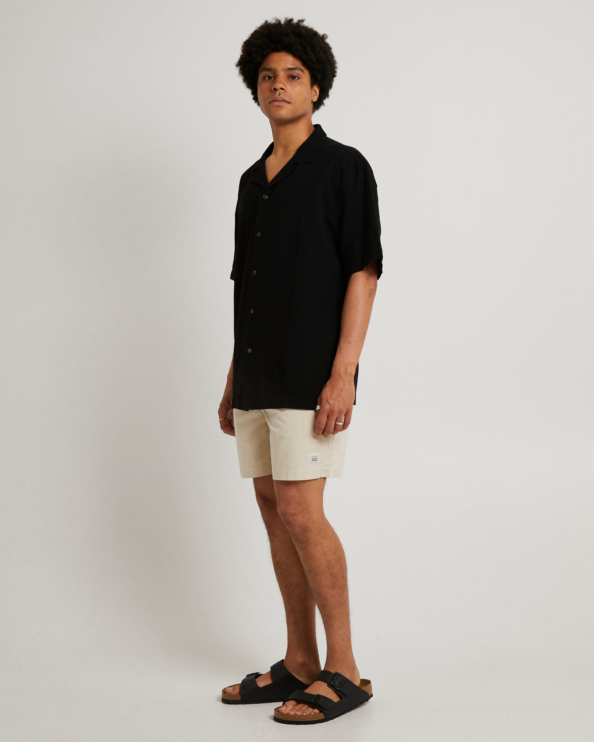 Soren Short Sleeve Resort Shirt BLACK