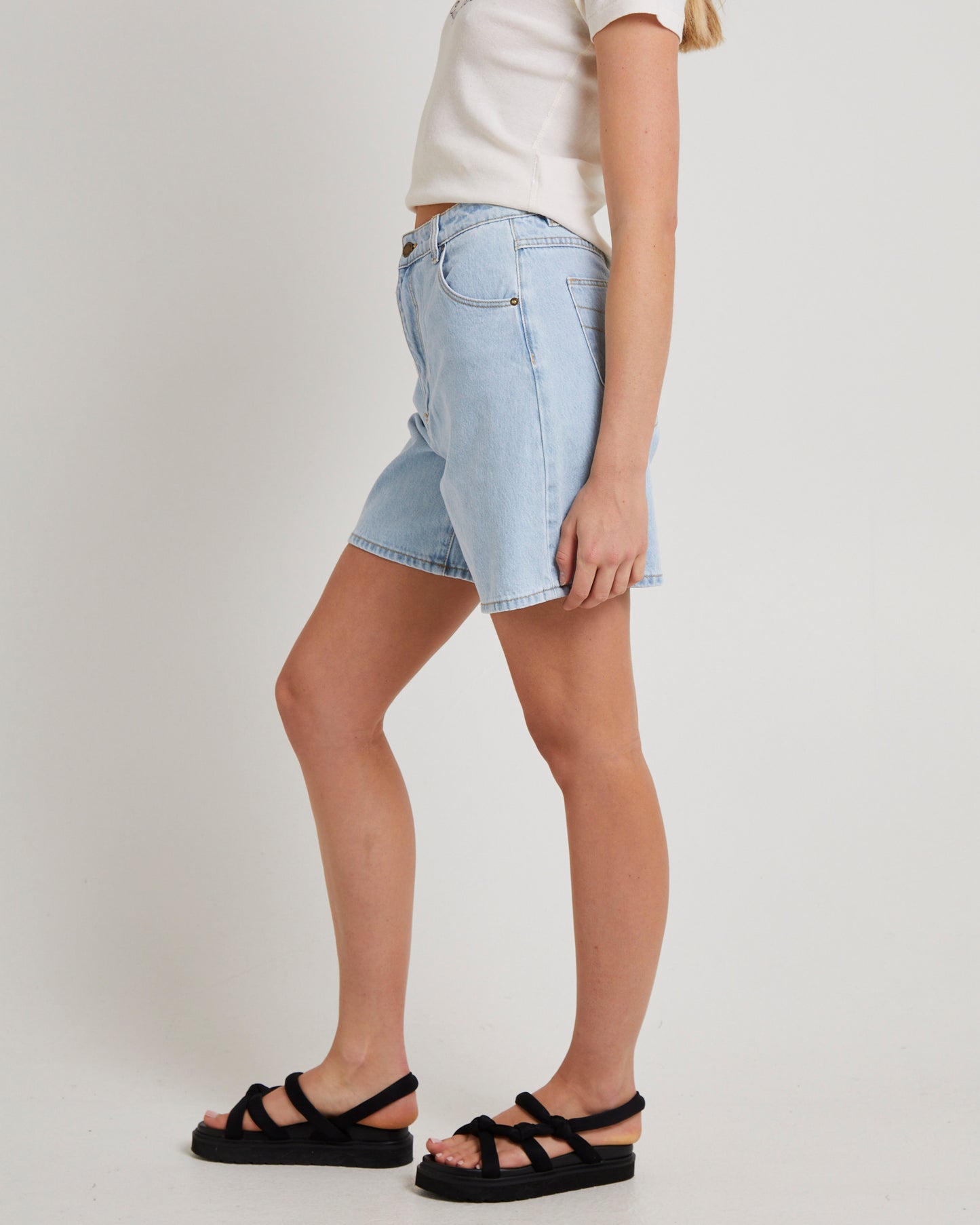 Super Mirage Denim Shorts Nina