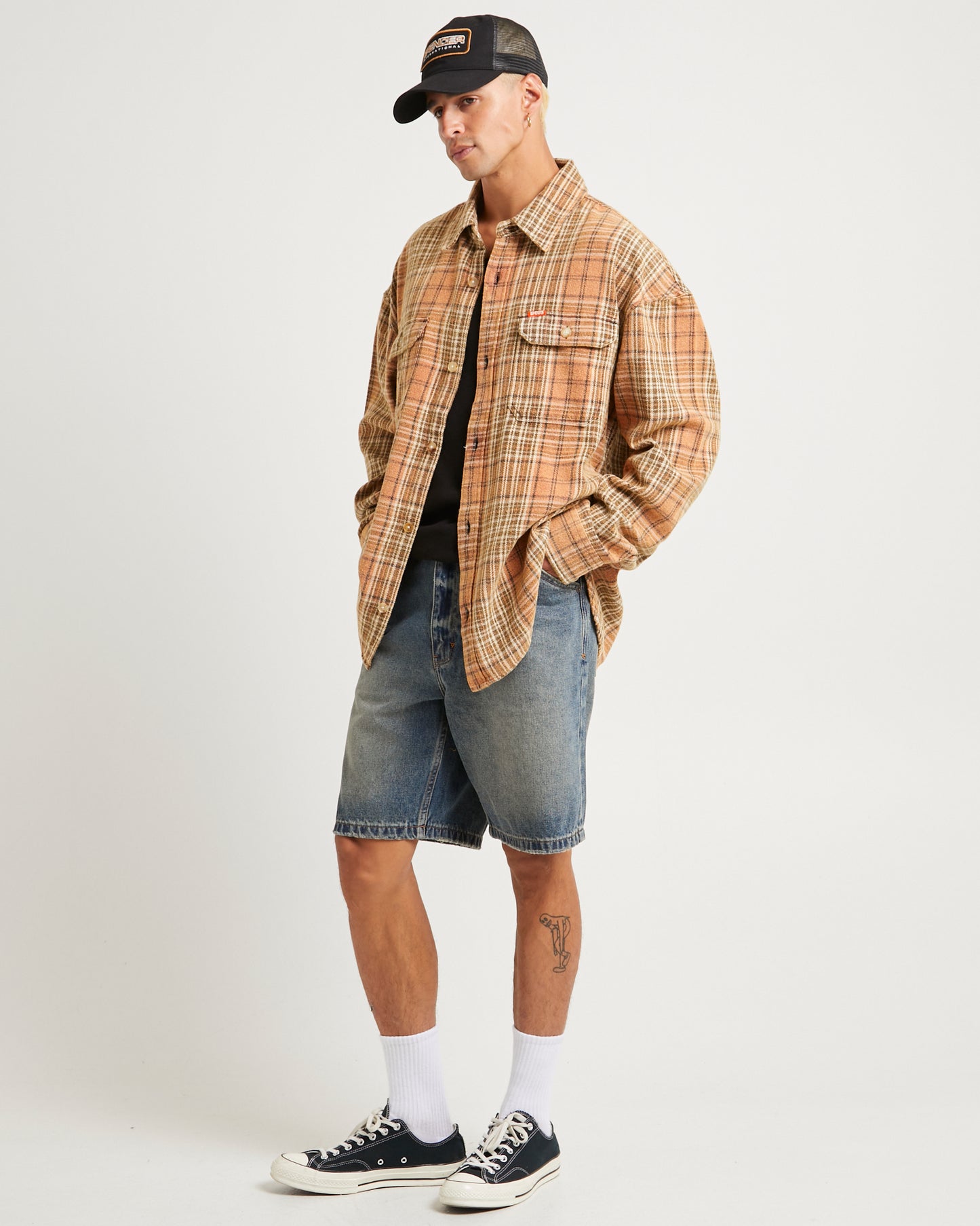 Vacay Check Long Sleeves Shirt