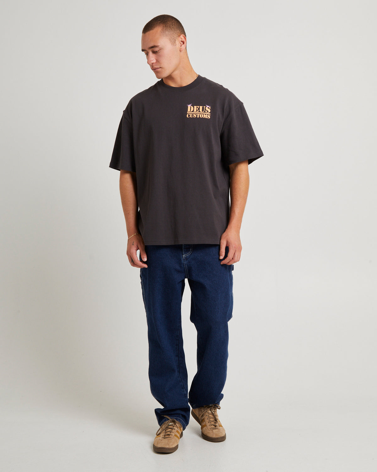 Public Nuisance Short Sleeve T-Shirt ANTHRACITE