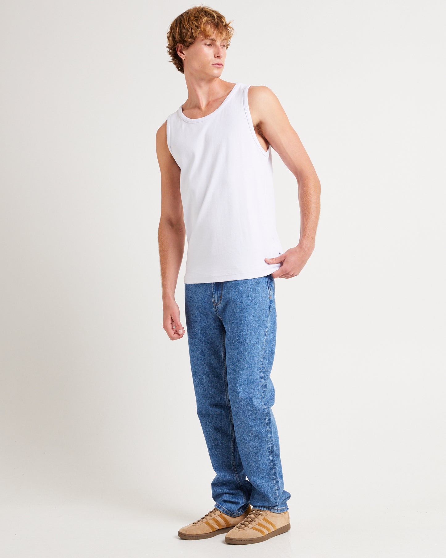 Paramount Ribbed Singlet