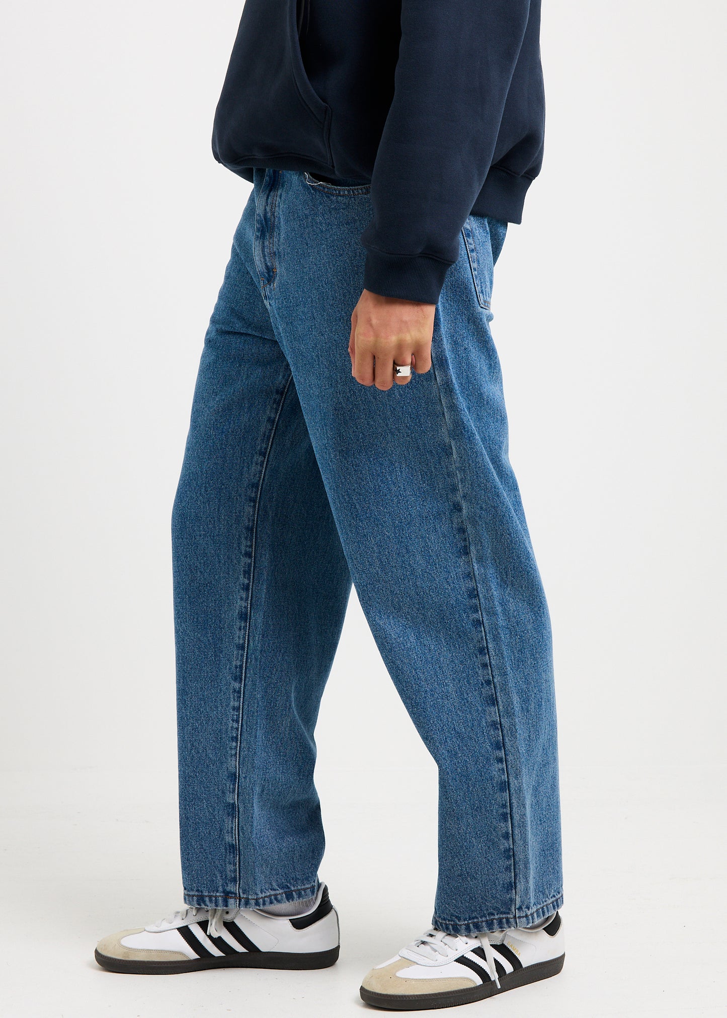 Knocker Wide Leg Denim Jeans