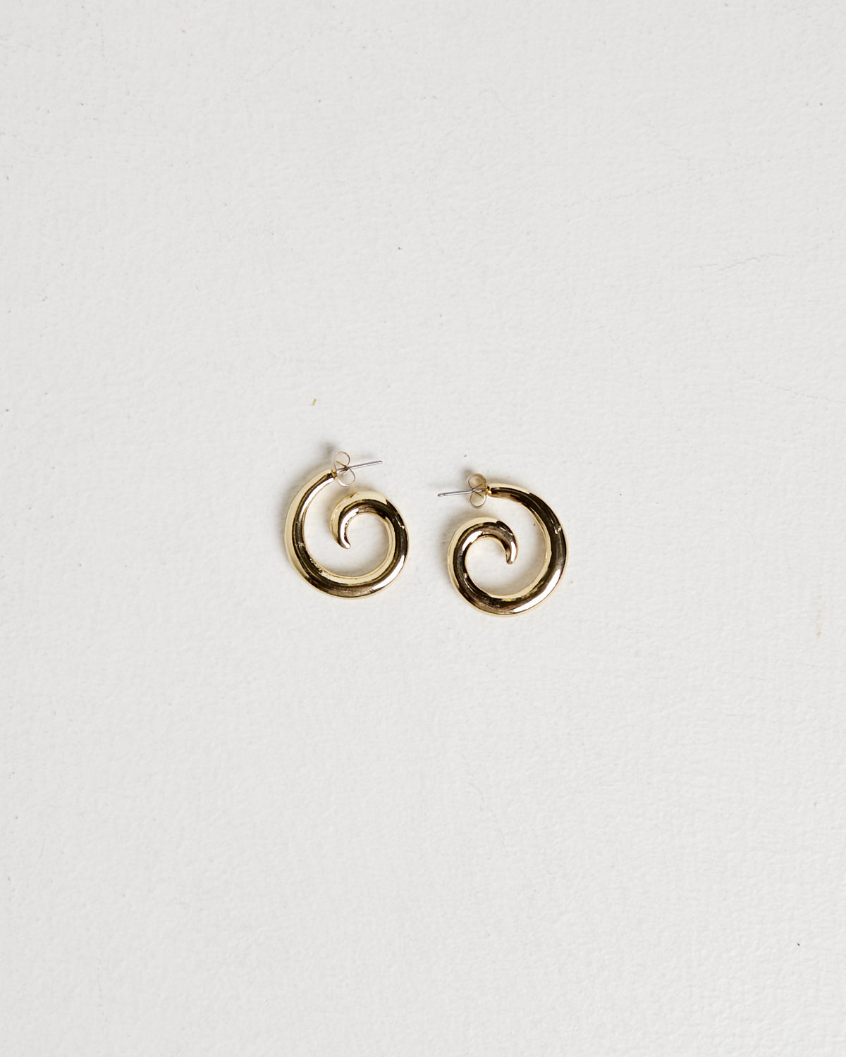 Miras Spiral Earring GOLD