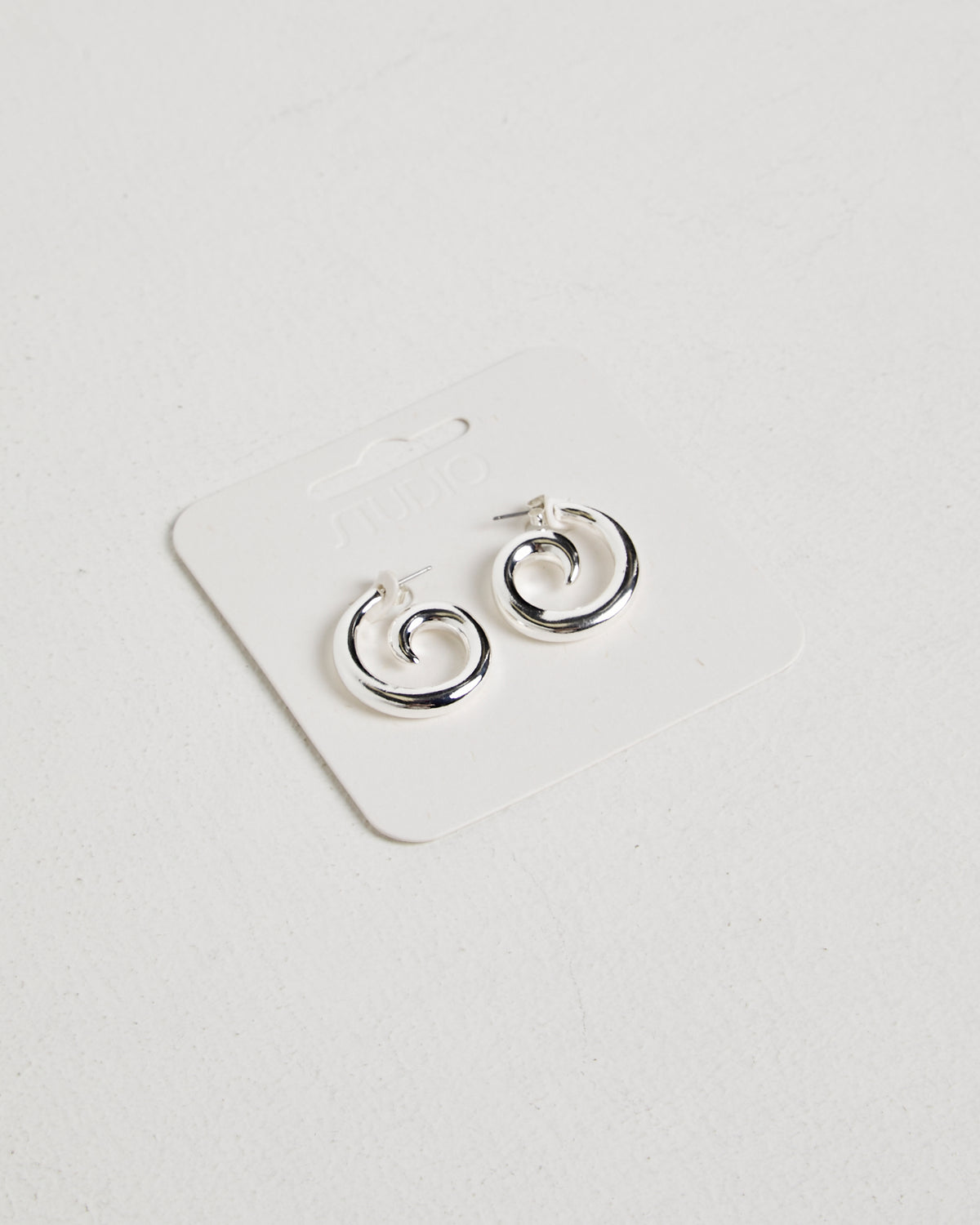 Miras Spiral Earring SILVER
