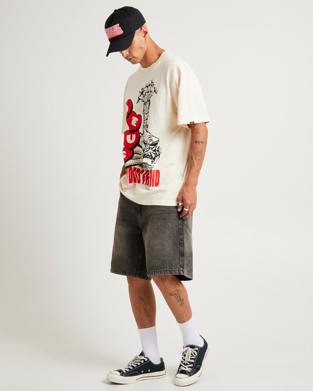 Honky Tonkin T-Shirt DIRTY WHITE