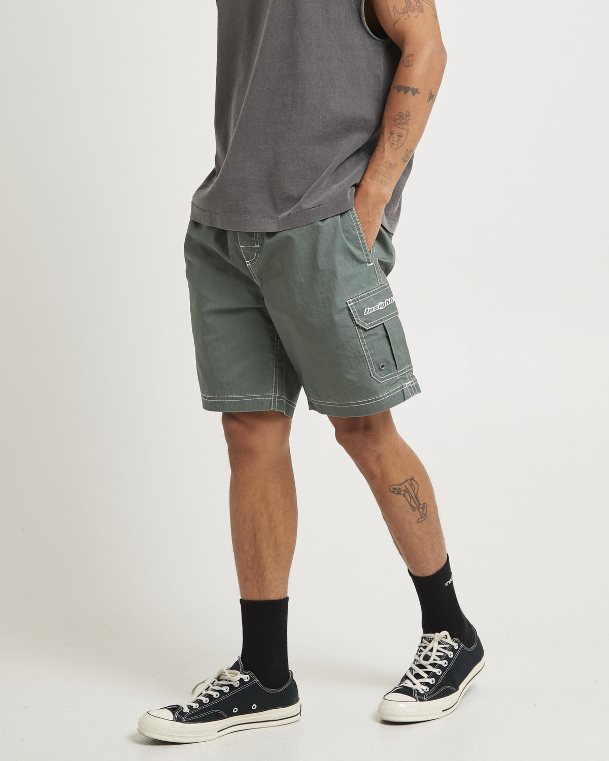 Guided Cargo Boardshort GREEN