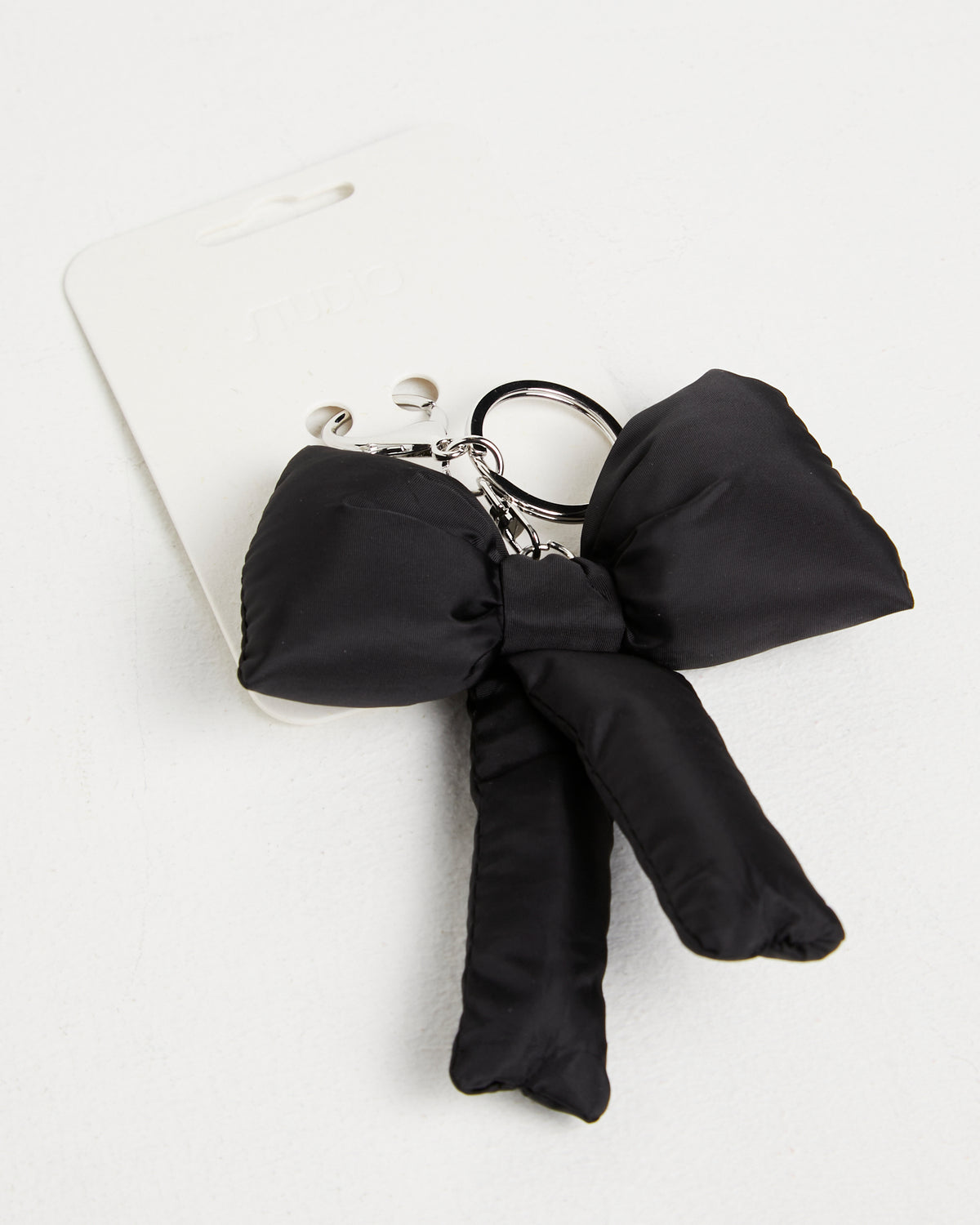 Black Bow Keyring BLACK