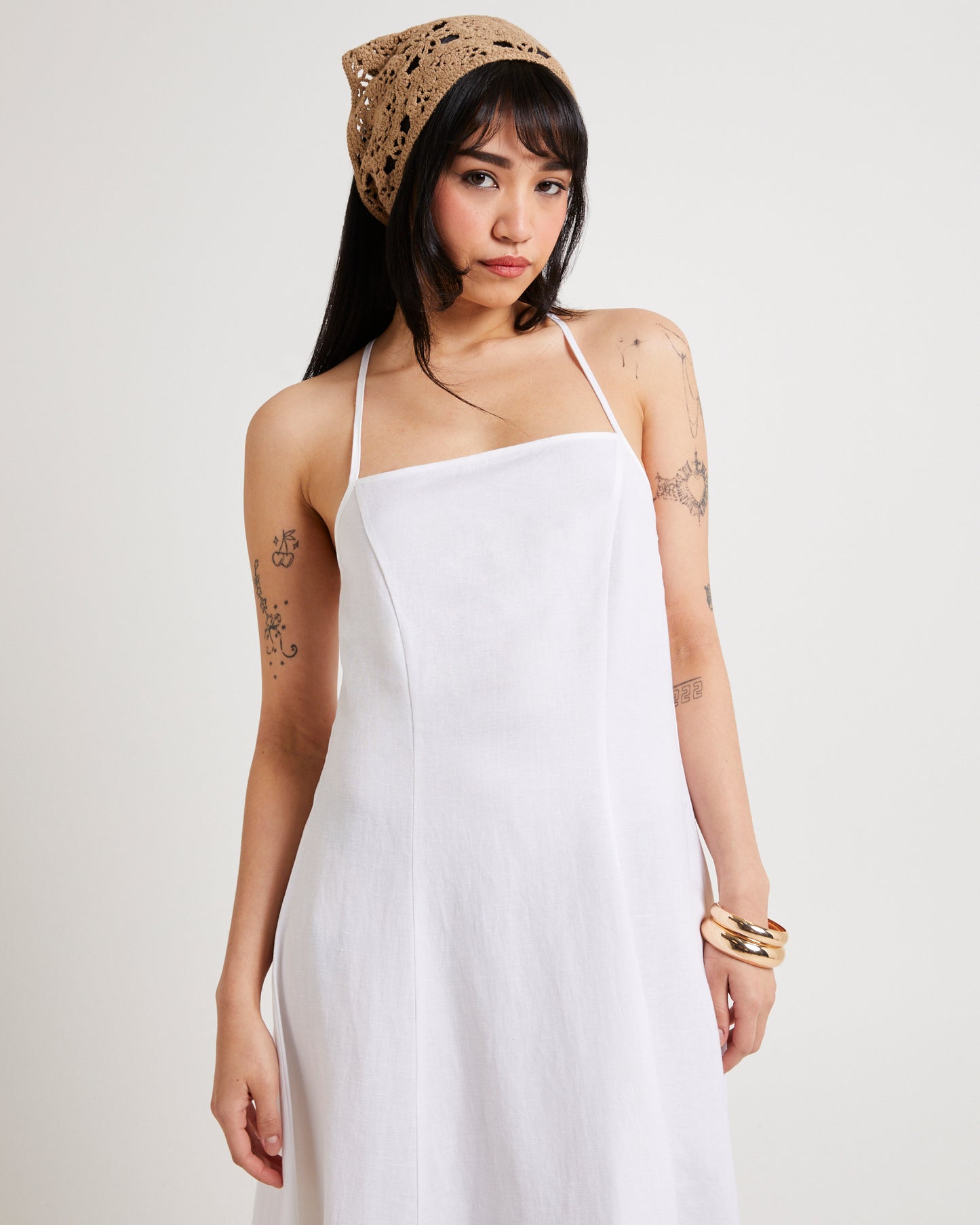 Dinali Linen Dress