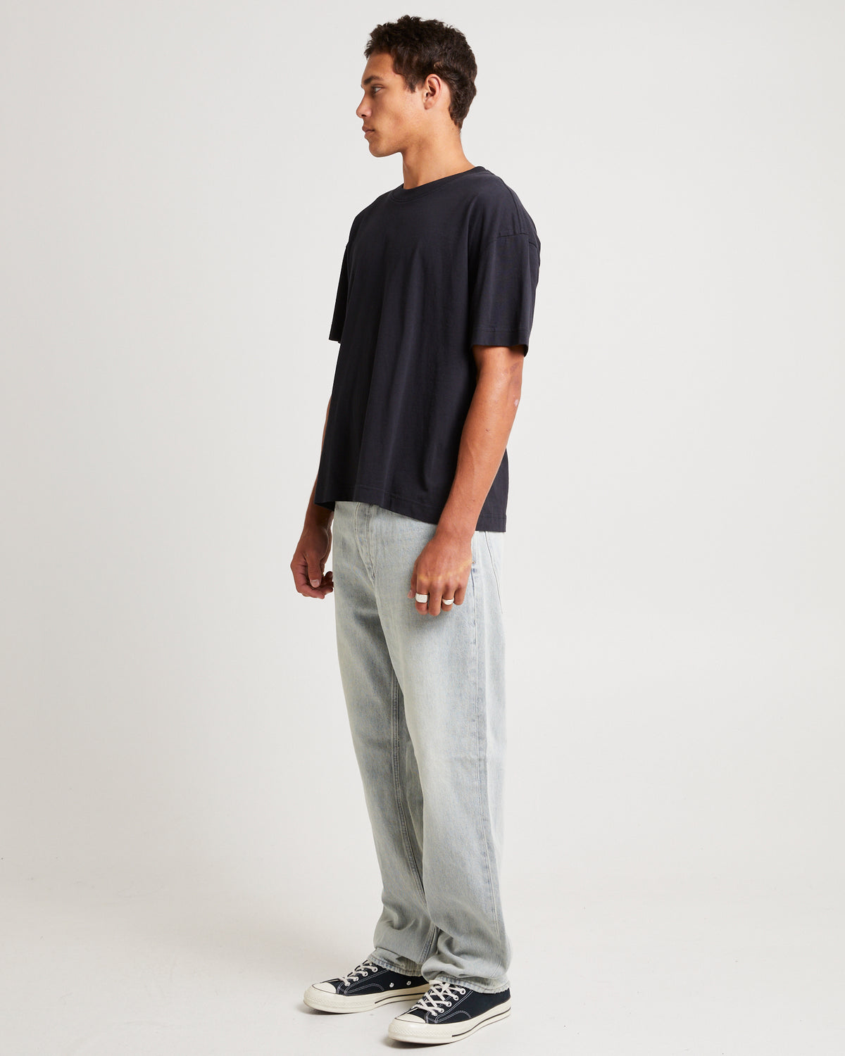 River Relaxed Denim Jeans MID VINTAGE INDIGO