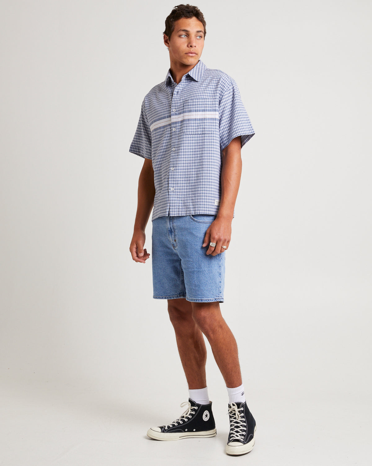 A2 Slim Denim Shorts Simon SIMON