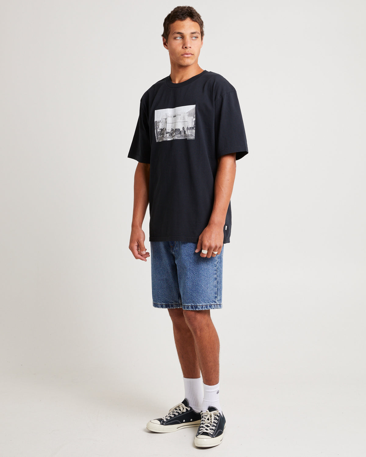 Yes T-Shirt BLACK