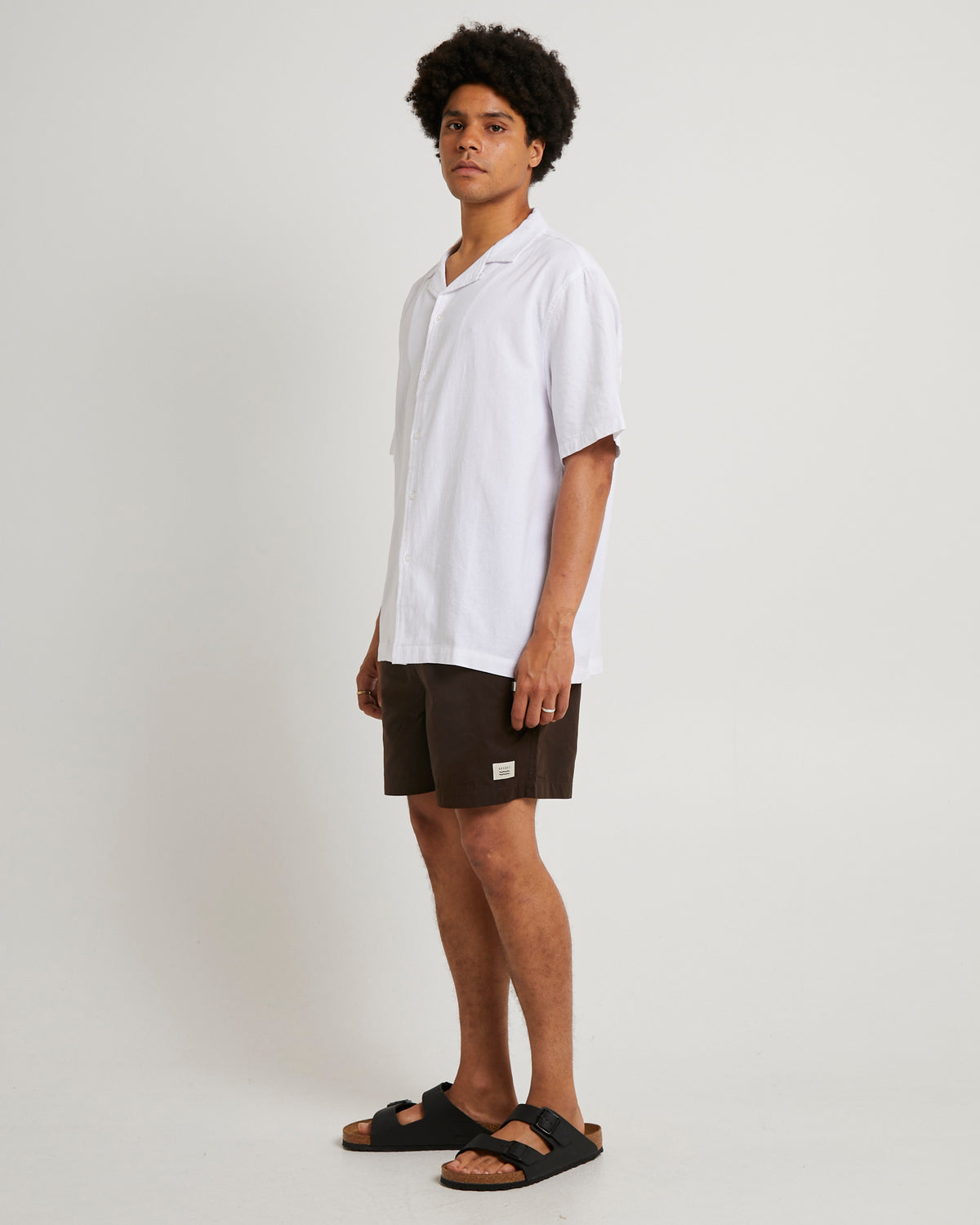 Soren Short Sleeve Resort Shirt WHITE