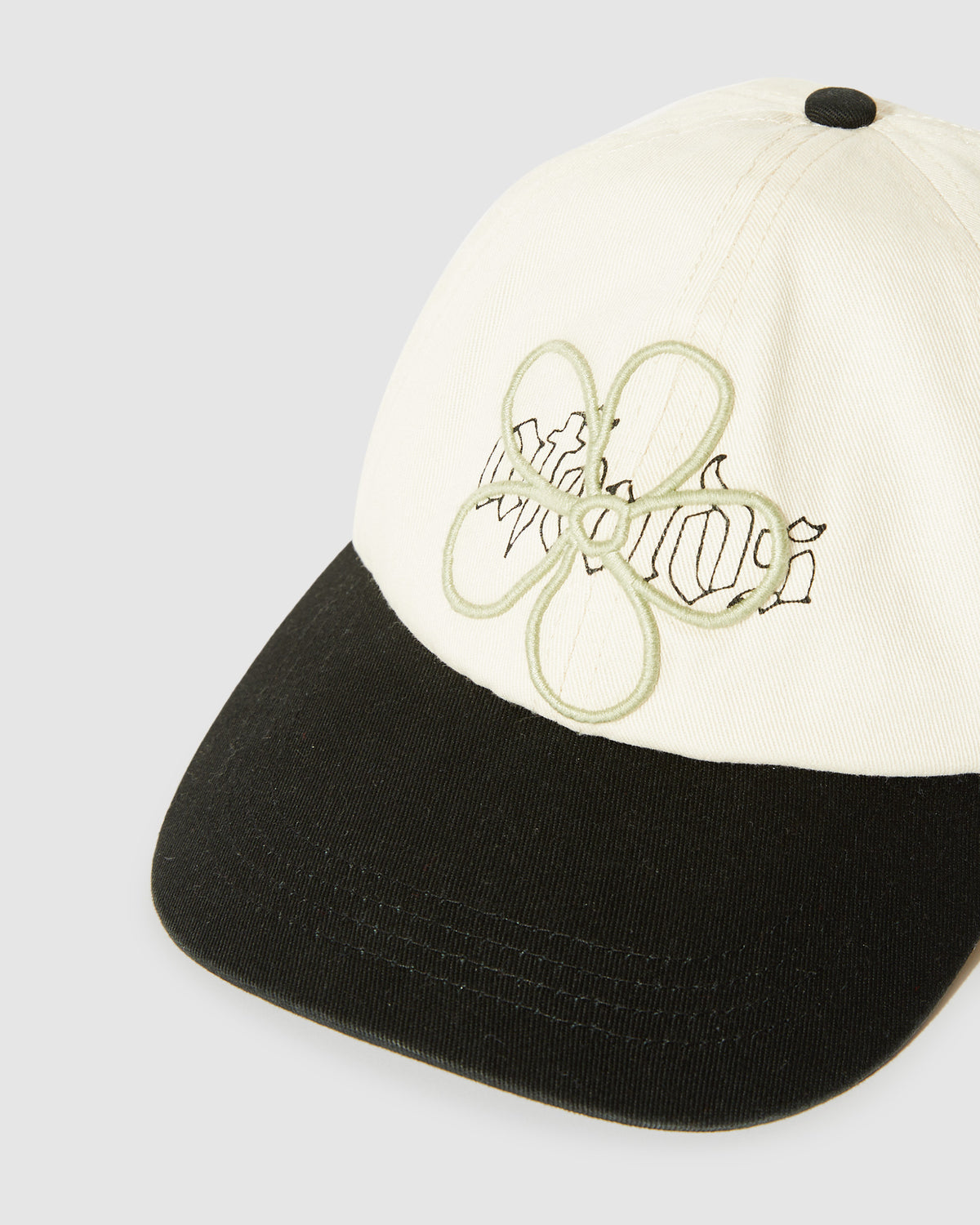 Landed Panelled Cap BLACK/SAND