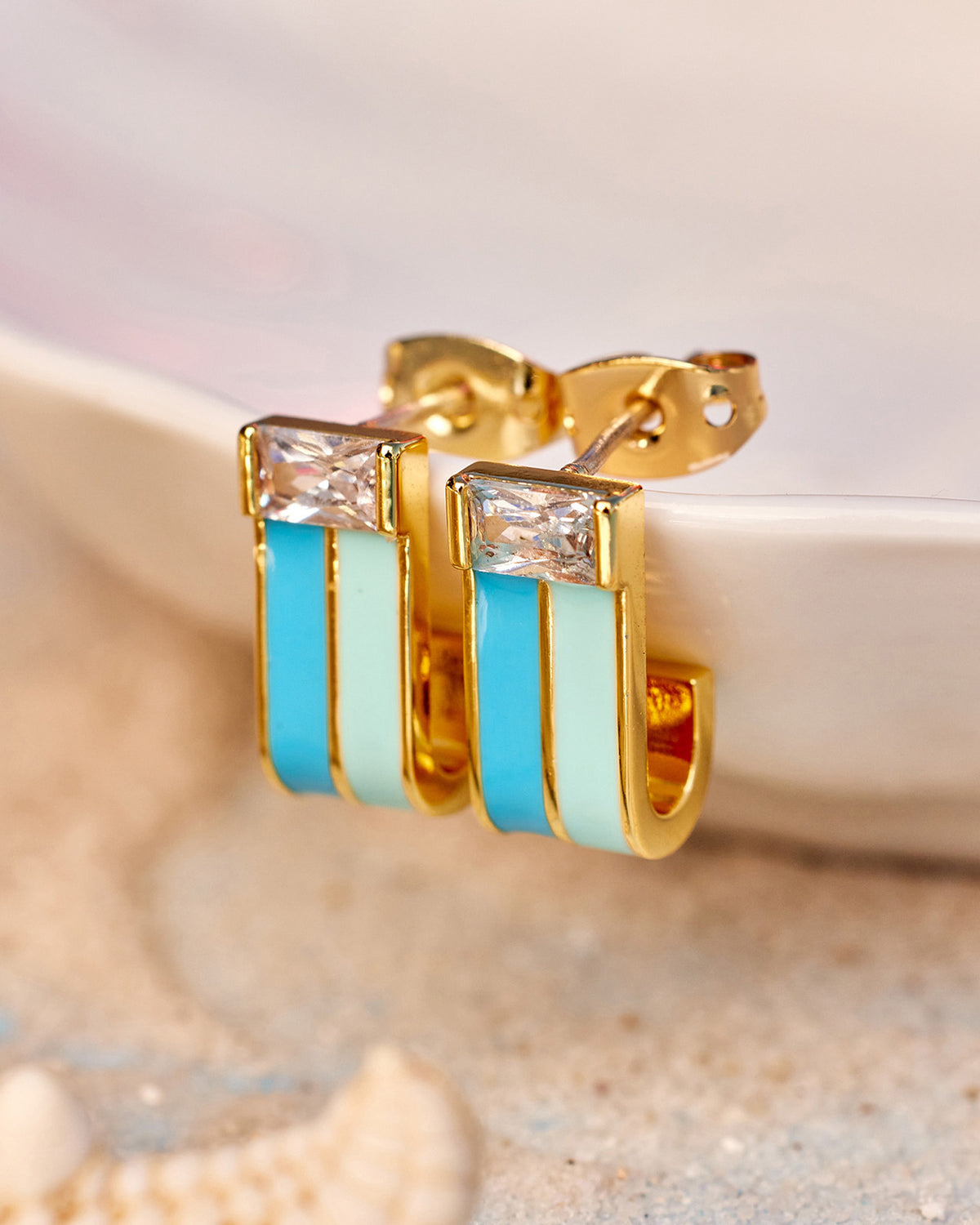 Meridian Huggie Earrings GOLD