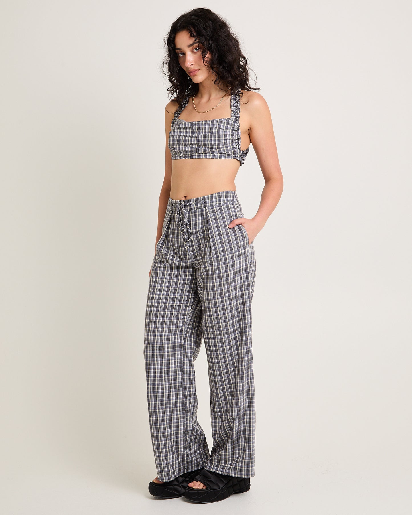 Dion Gathered Micro Top