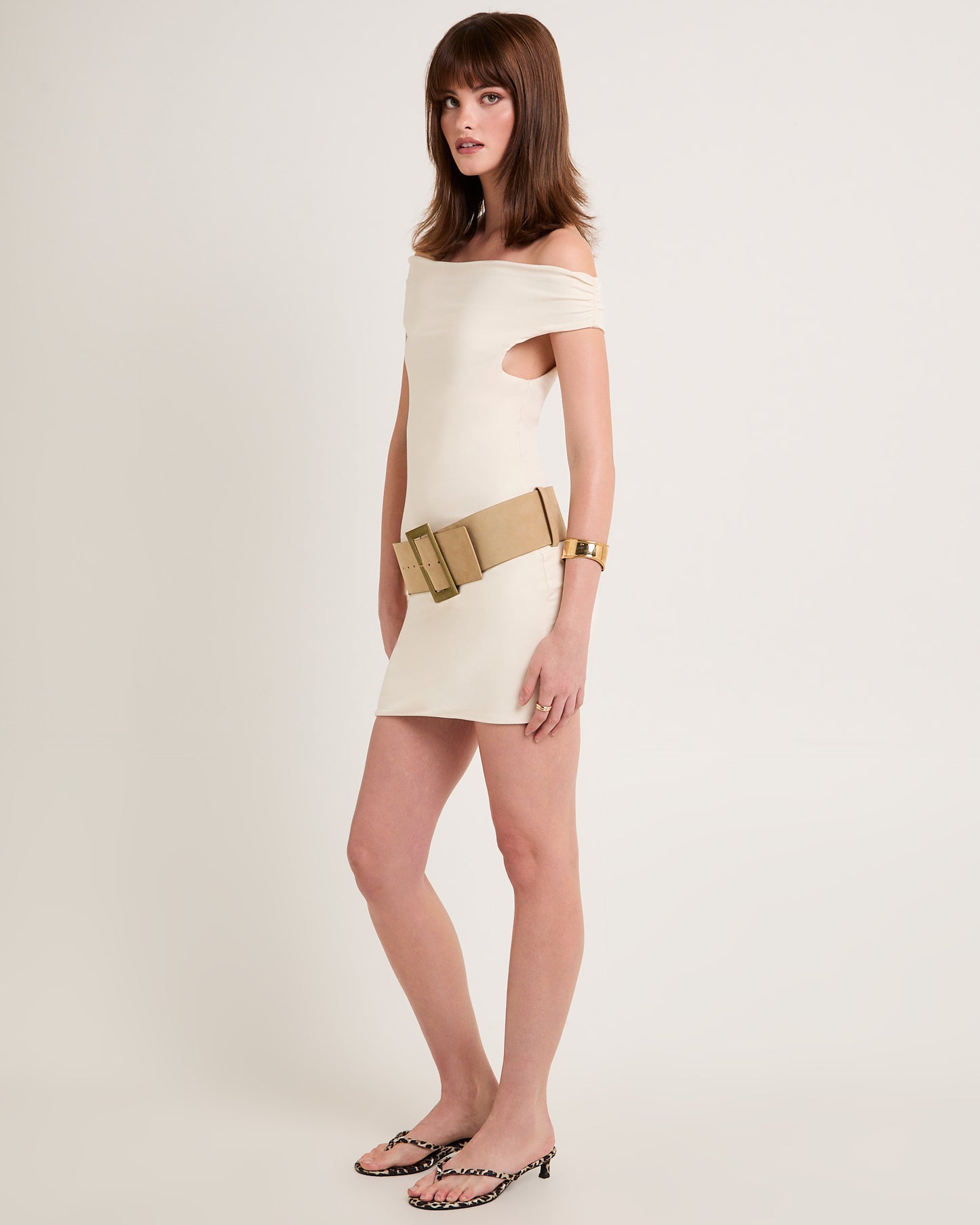 Karmin Slinky Drape Dress