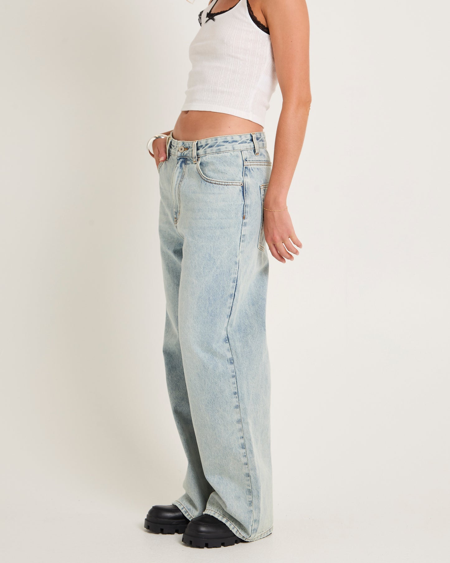 Rez Maxi Baggy Denim Jeans