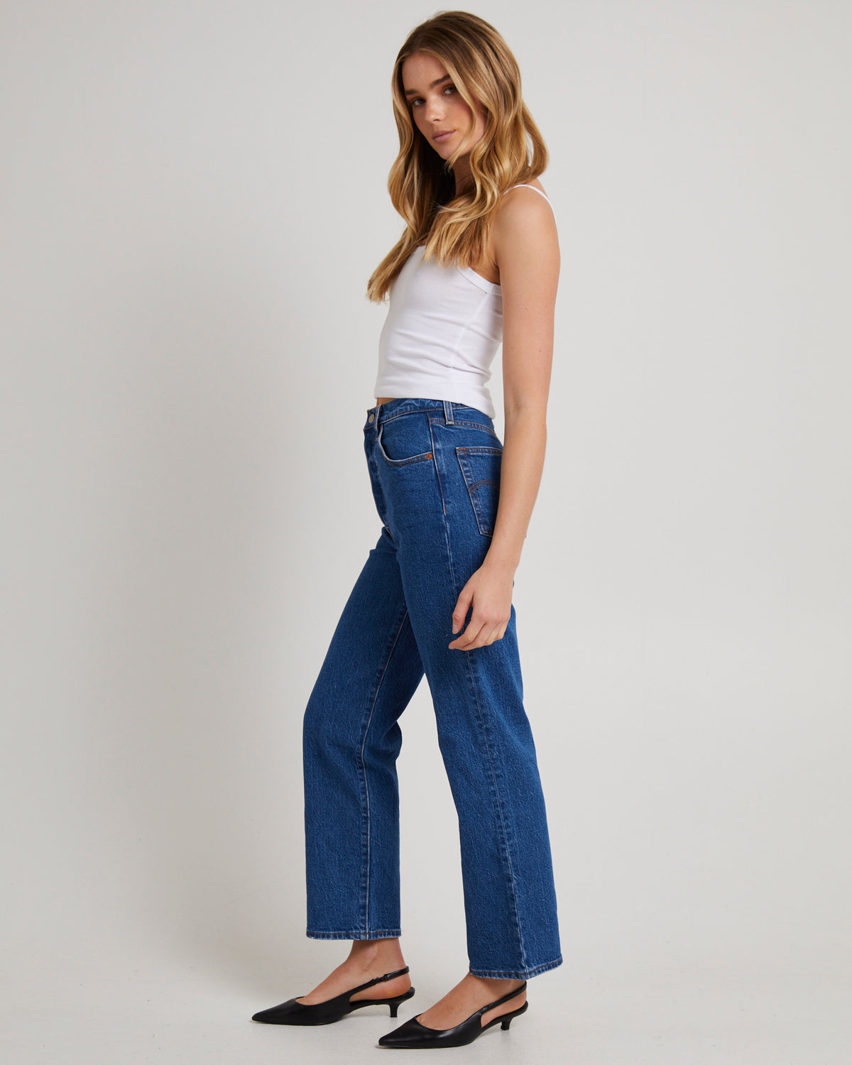 Ribcage Denim Jeans JAZZ POP