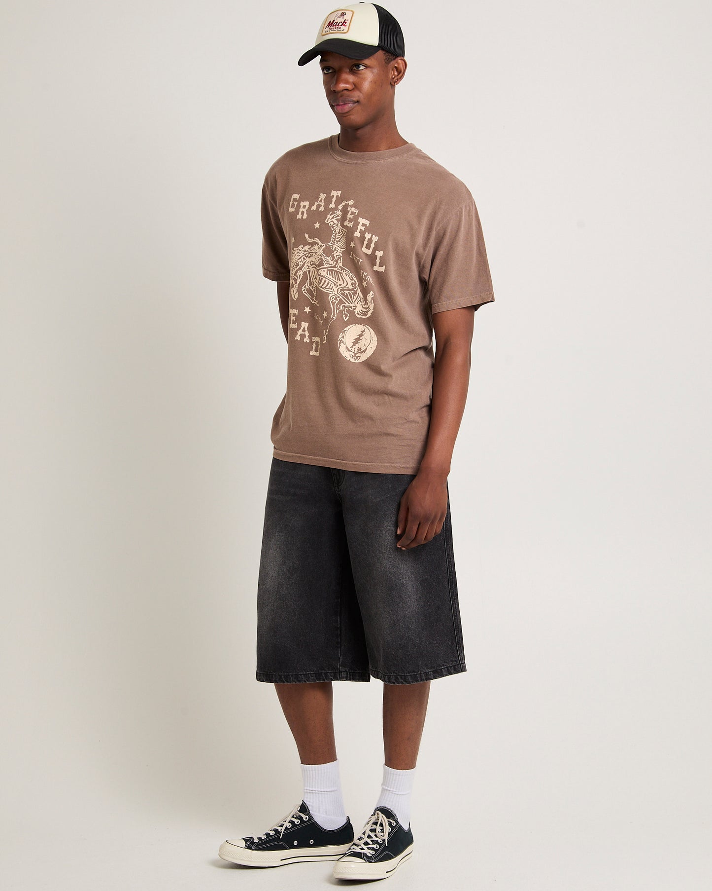 Grateful Dead T- Shirt Dark Brown