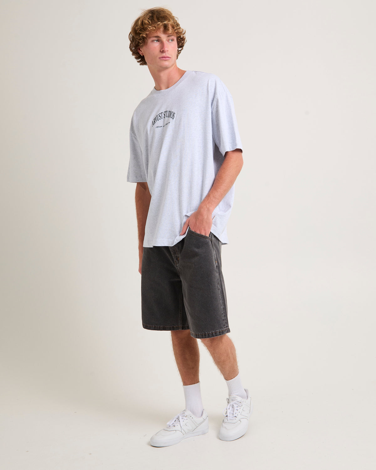 Arc Logo  T-Shirt FROST MARL