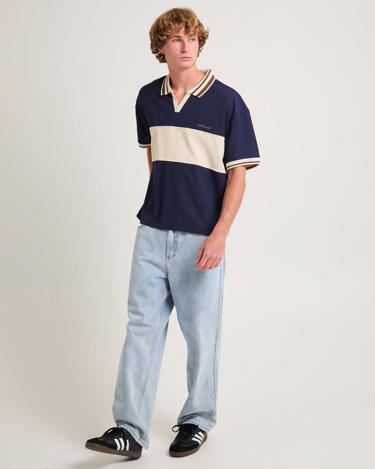 Archive Panel Jersey NAVY