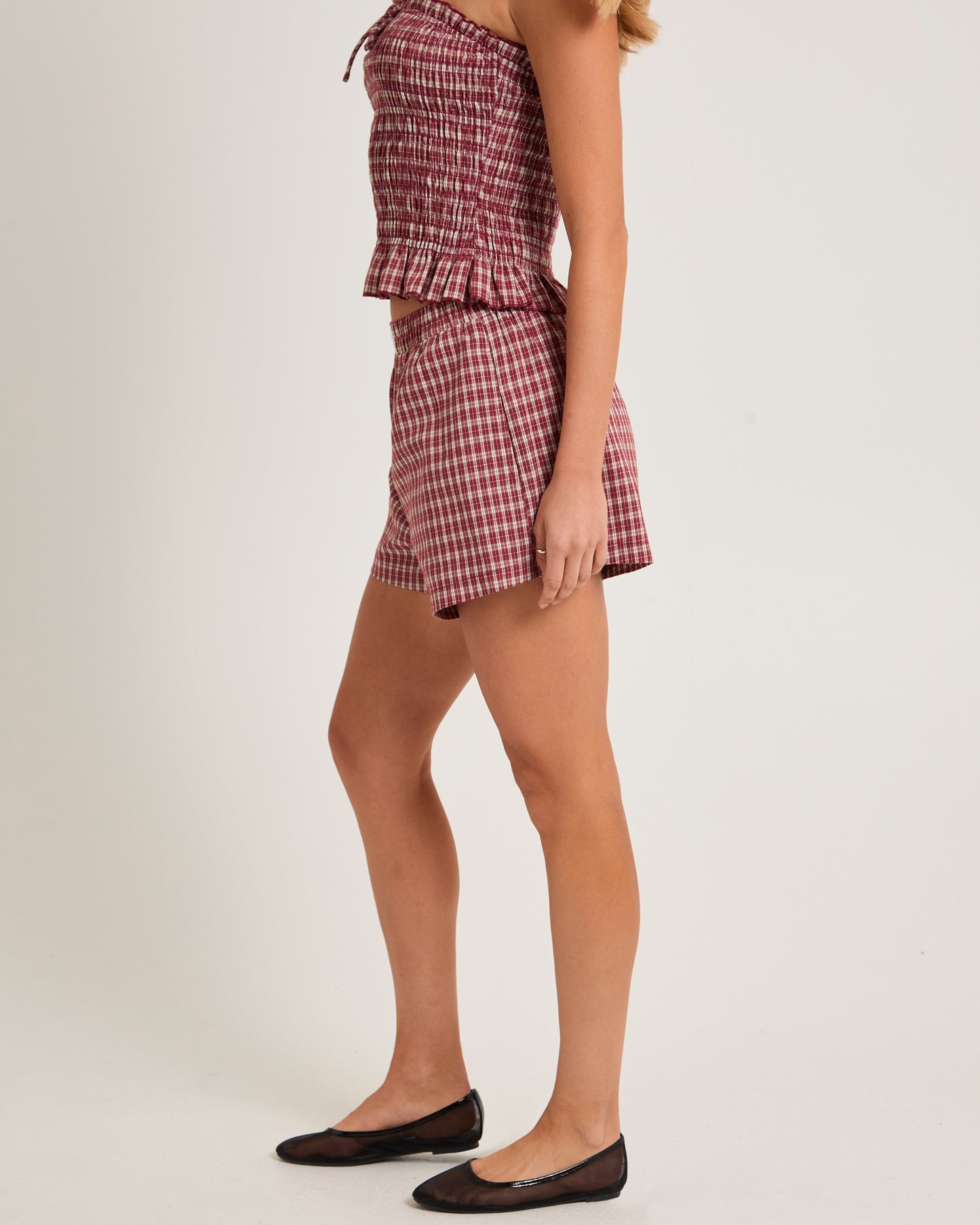 Delmar Check Shorts