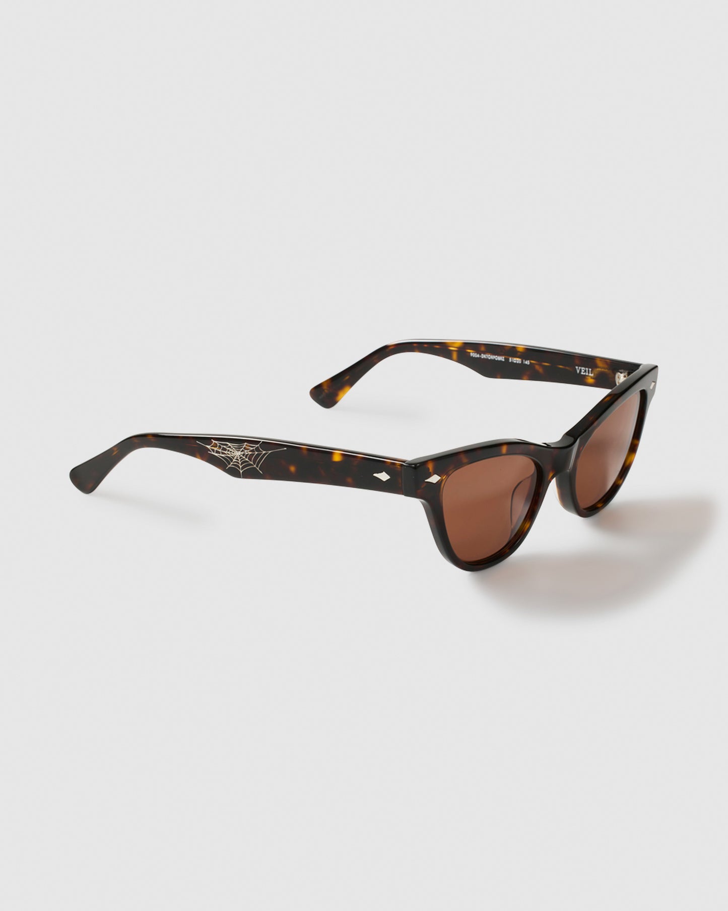 Veil Sunglasses Dark Tortoise Polished/Bronze