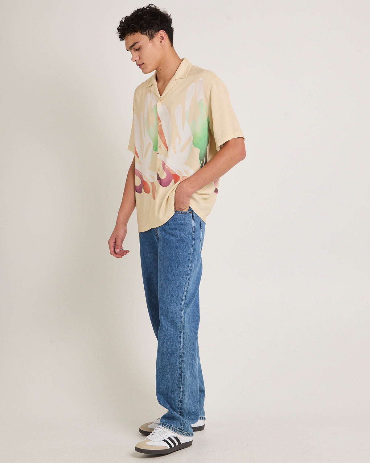 Nico Short Sleeve Resort Shirt COFFEE