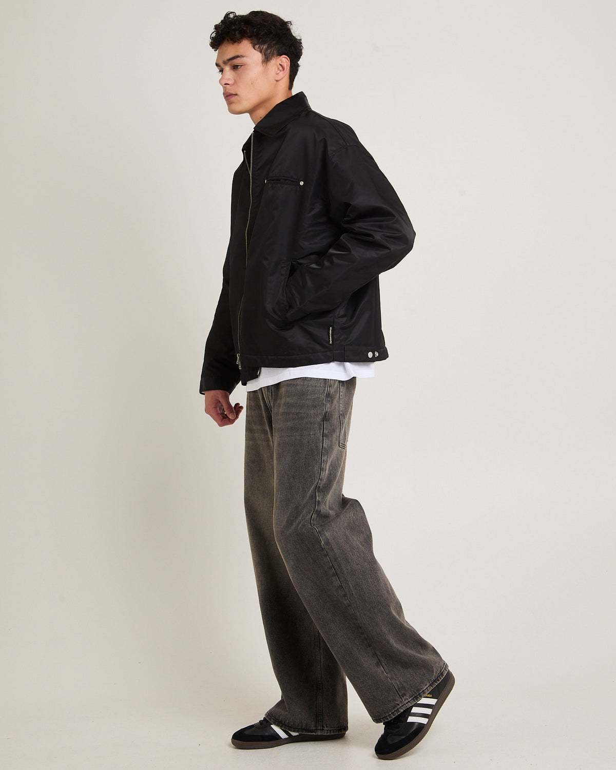 Work Shacket BLACK