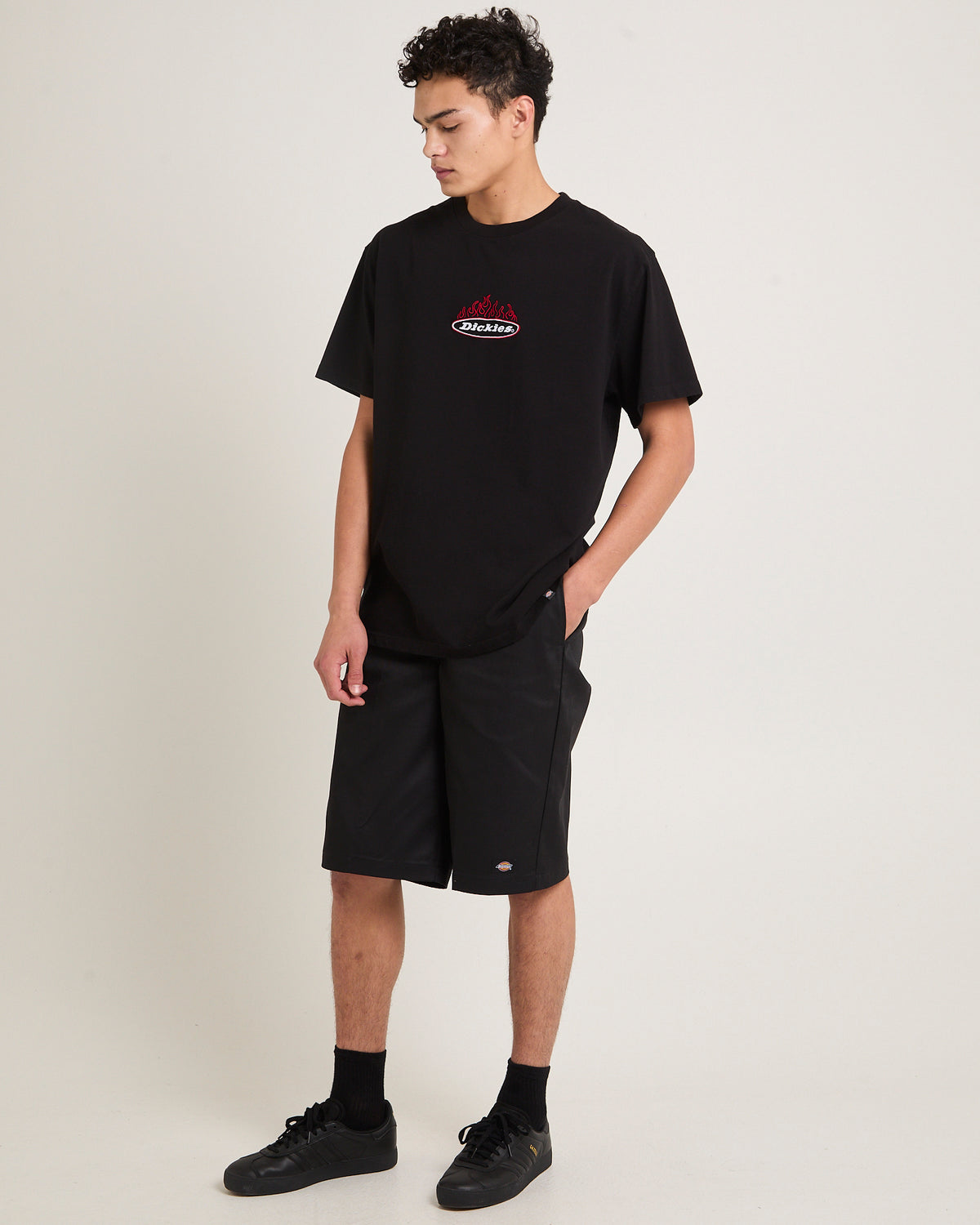 Fire Boy 450 Short Sleeve T-Shirt BLACK