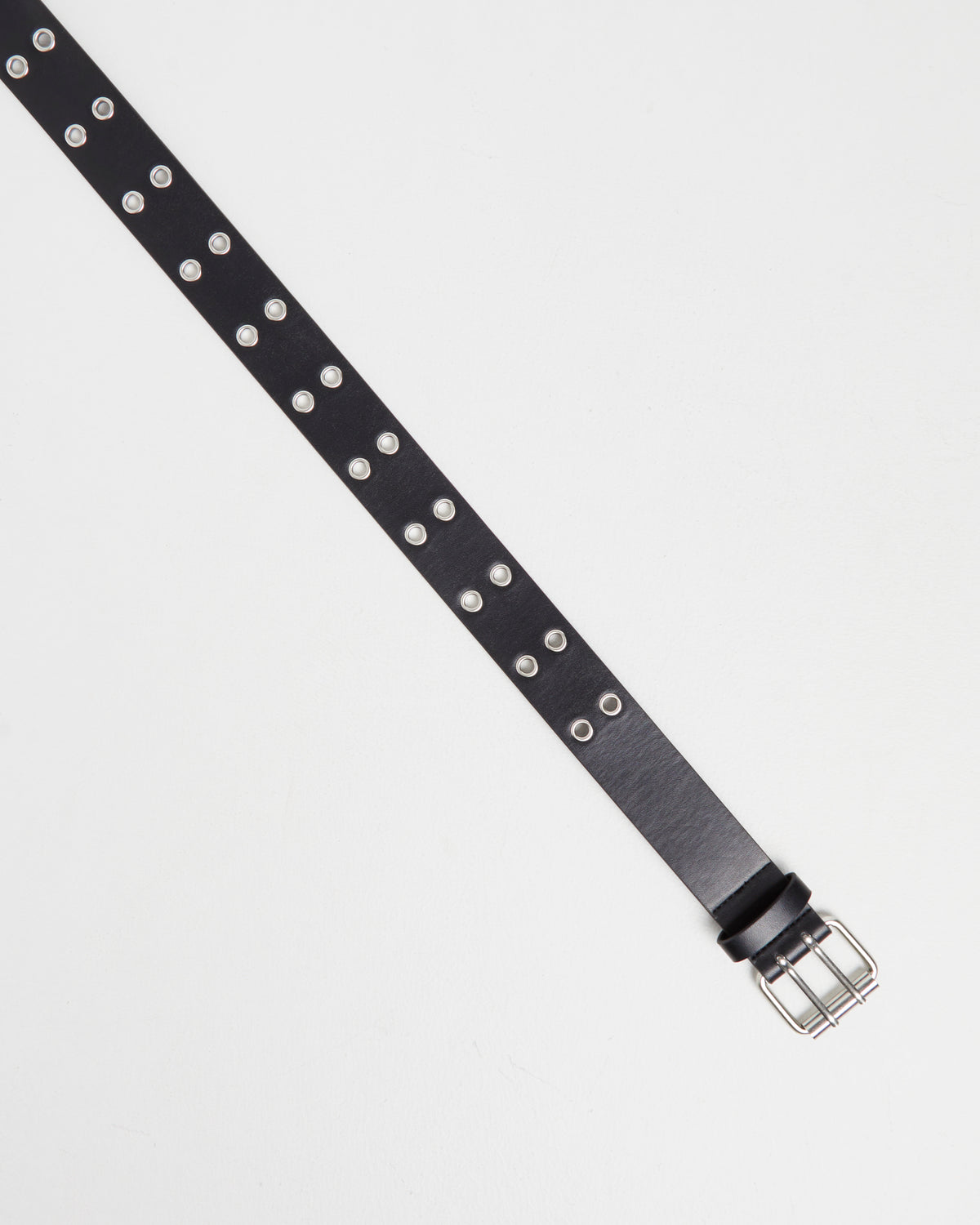 Double Eyelet Belt BLACK
