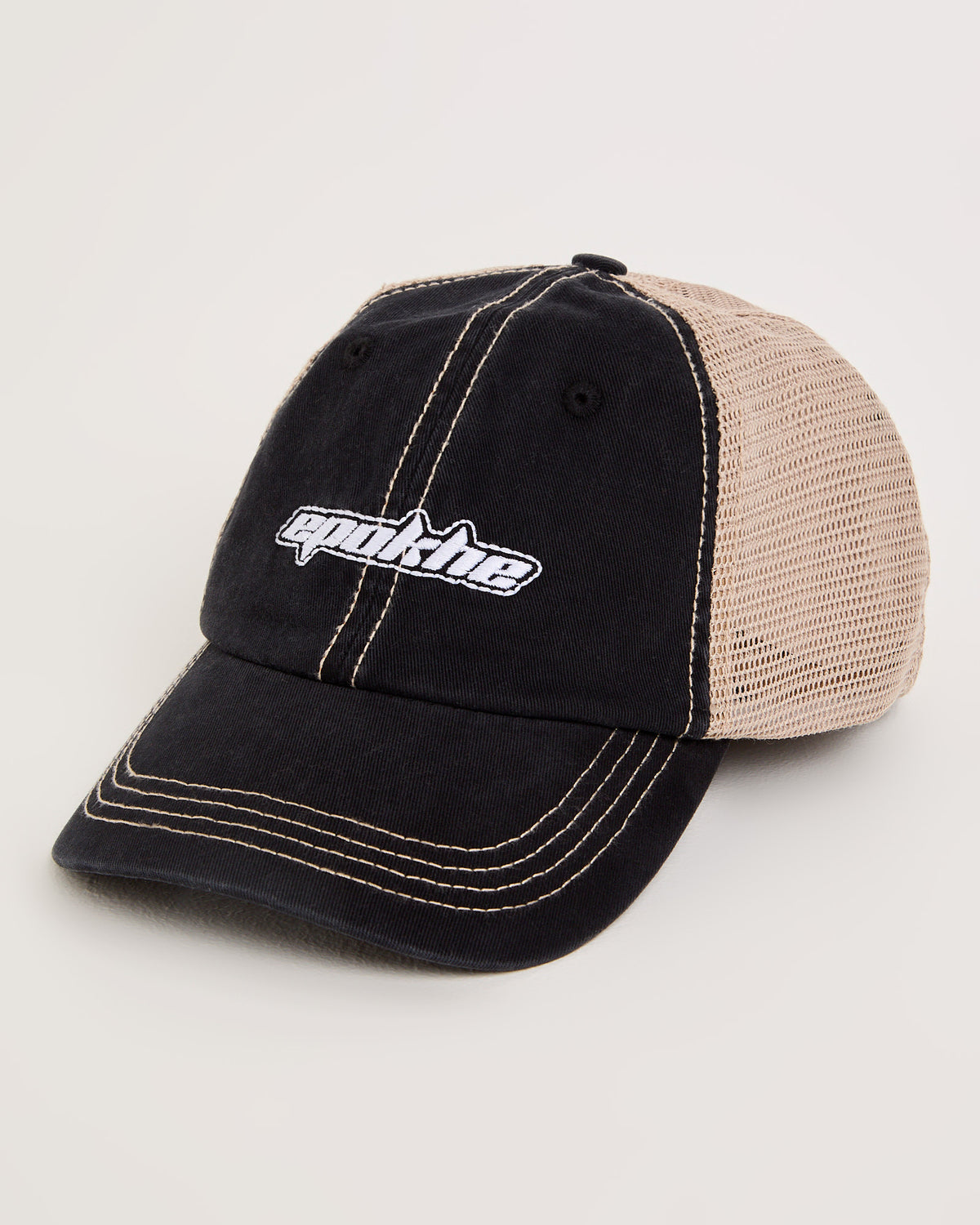 Epokhe Trucker Cap BLACK/OATMEAL