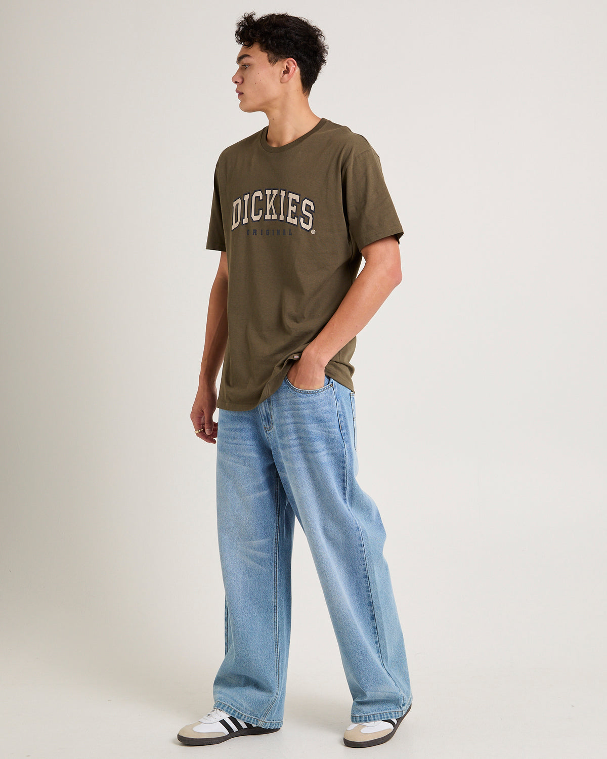 Dickies Original T-Shirt RINSED MOSS