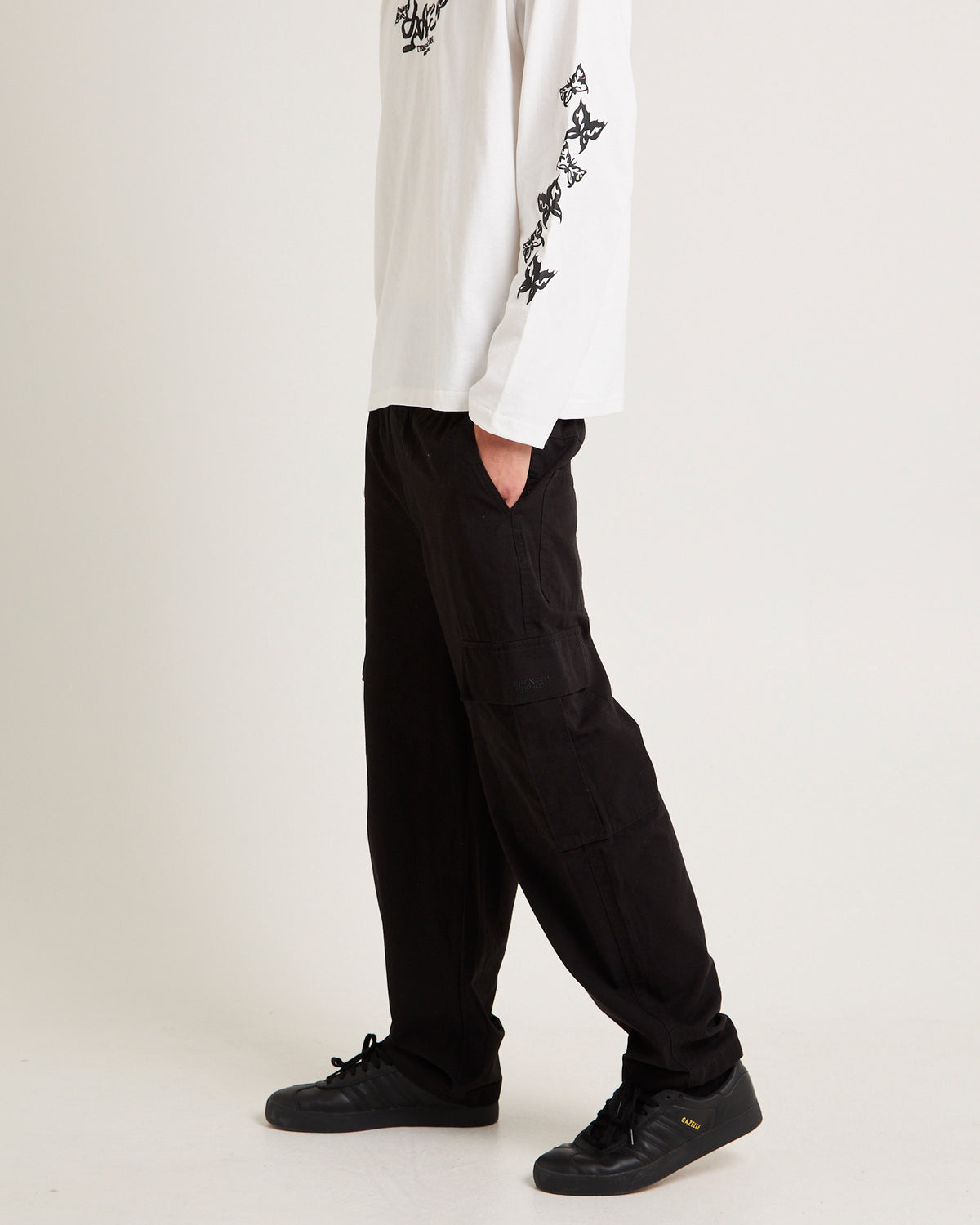 Skate Cargo Pants BLACK