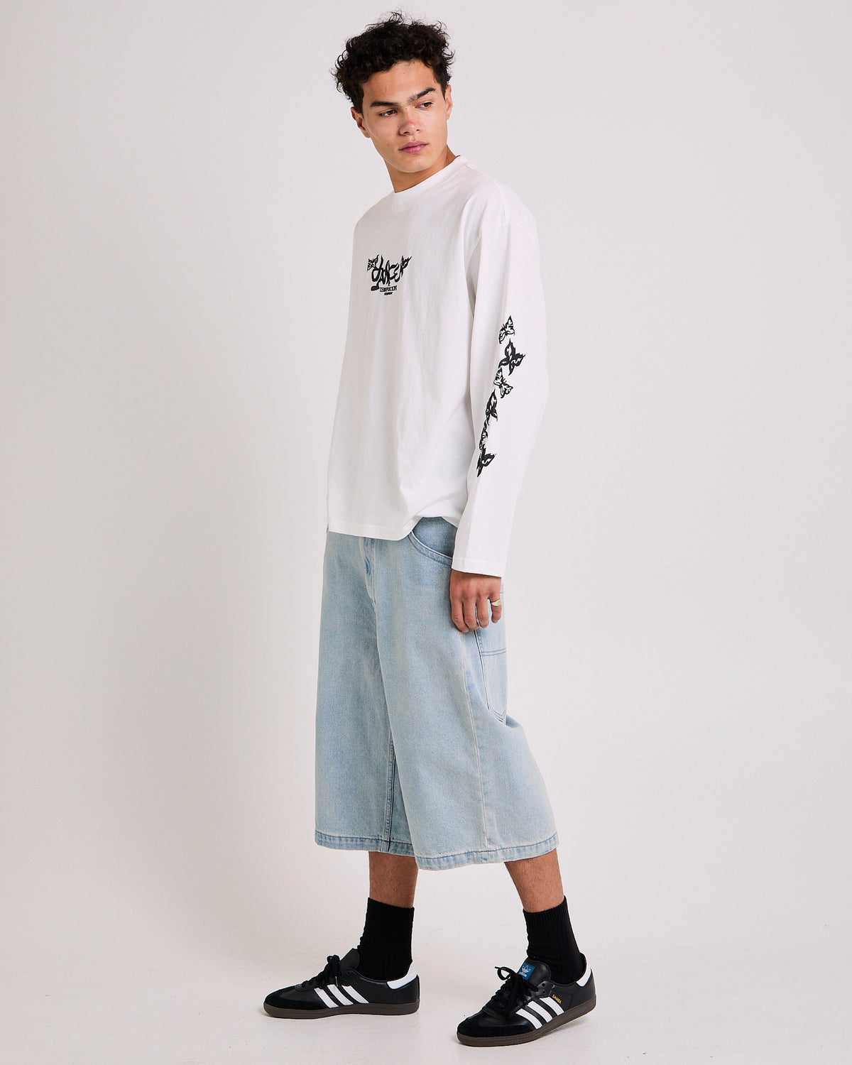 Flutter Long Sleeves T-Shirt WHITE