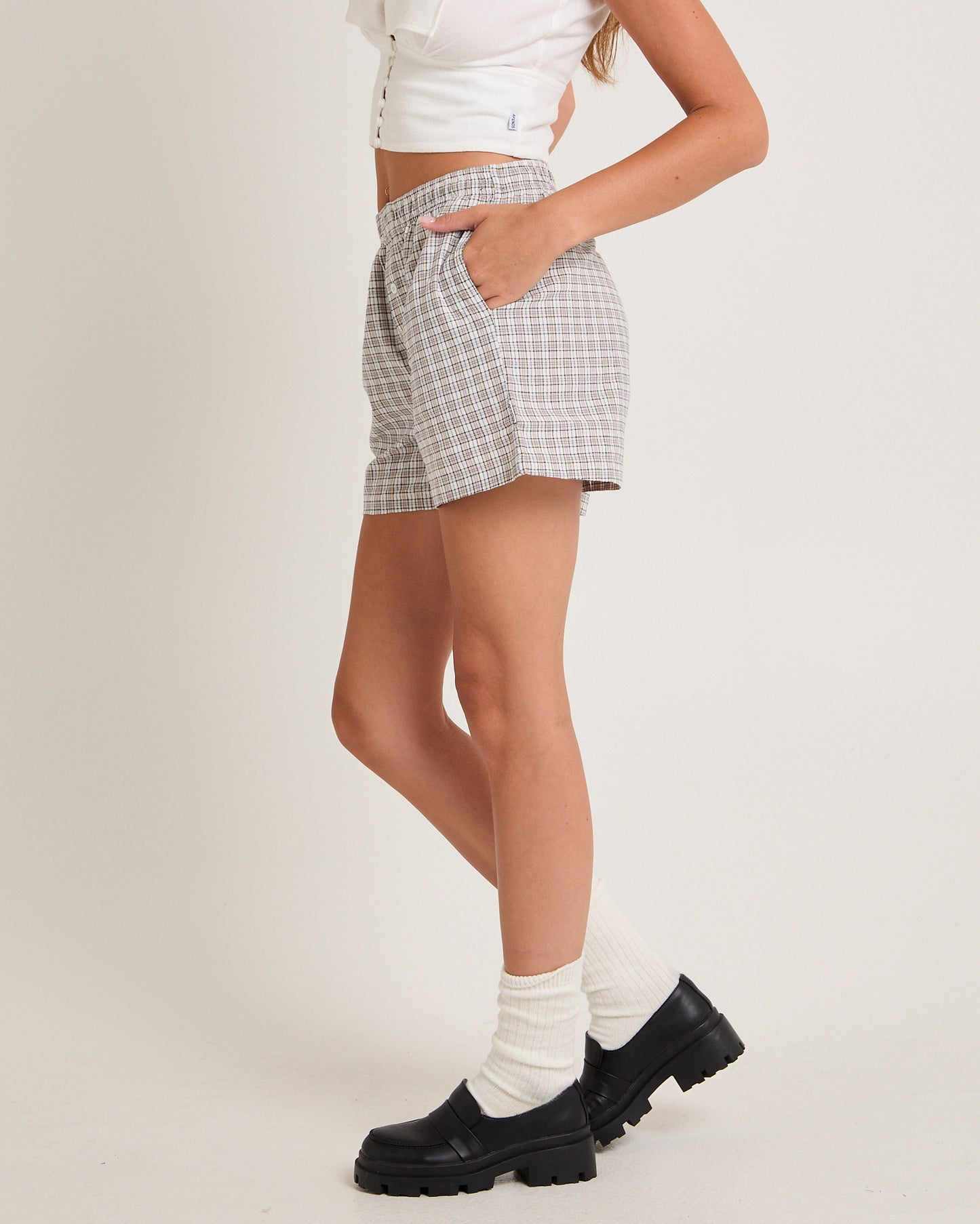 Drew Seersucker Boxer Shorts