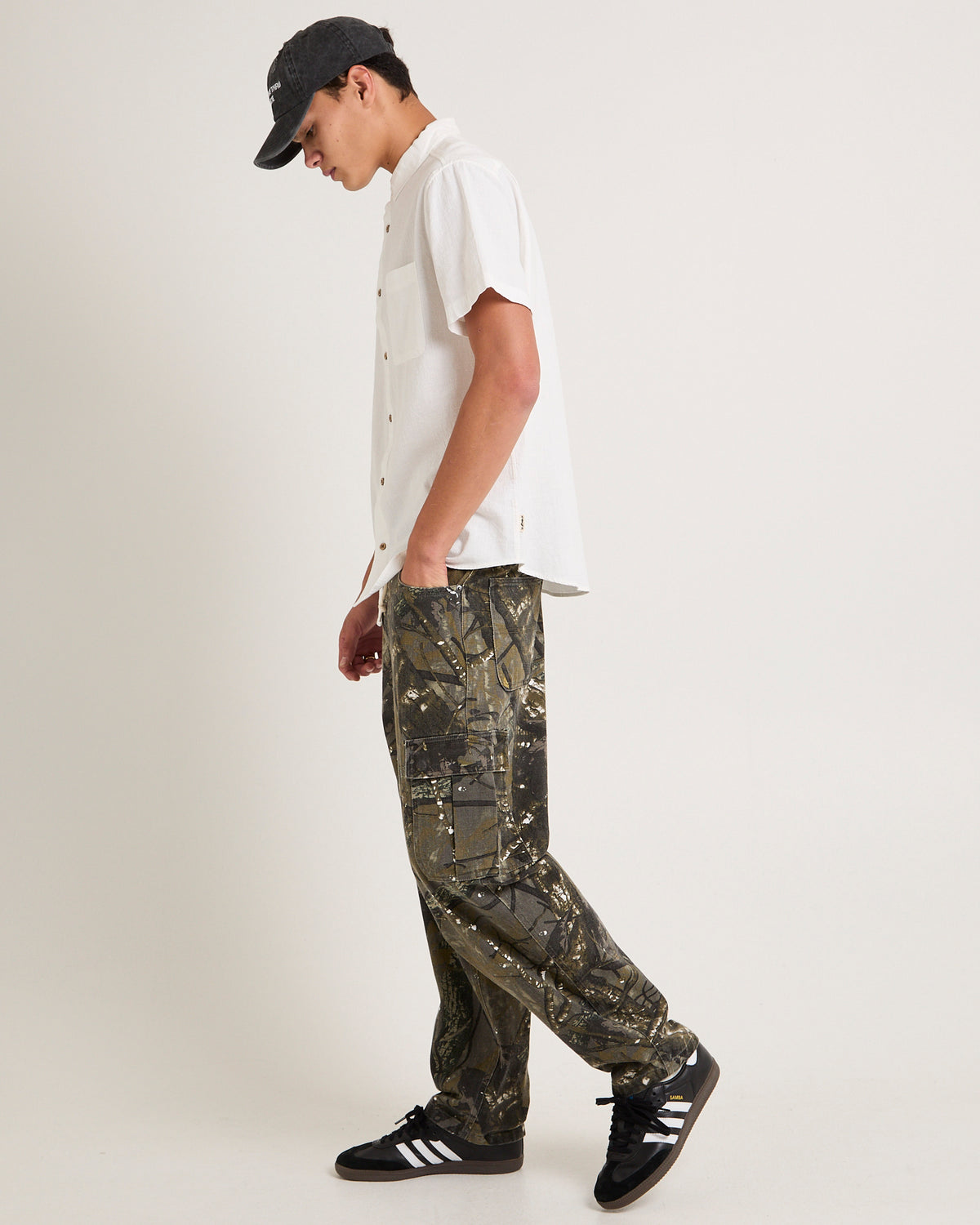 Louie Short Sleeve Shirt WHITE