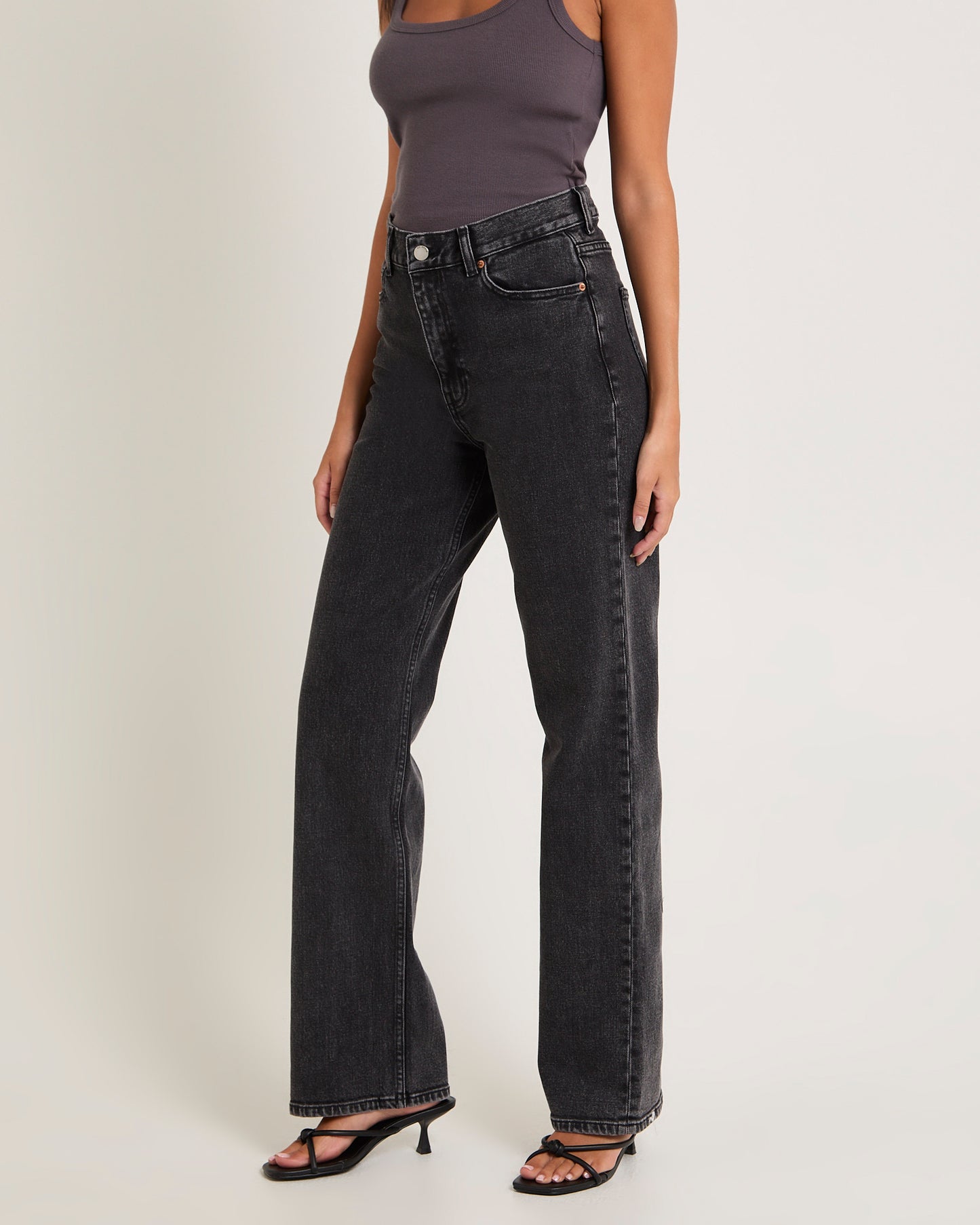 Echo Denim Jeans Tar Retro Black