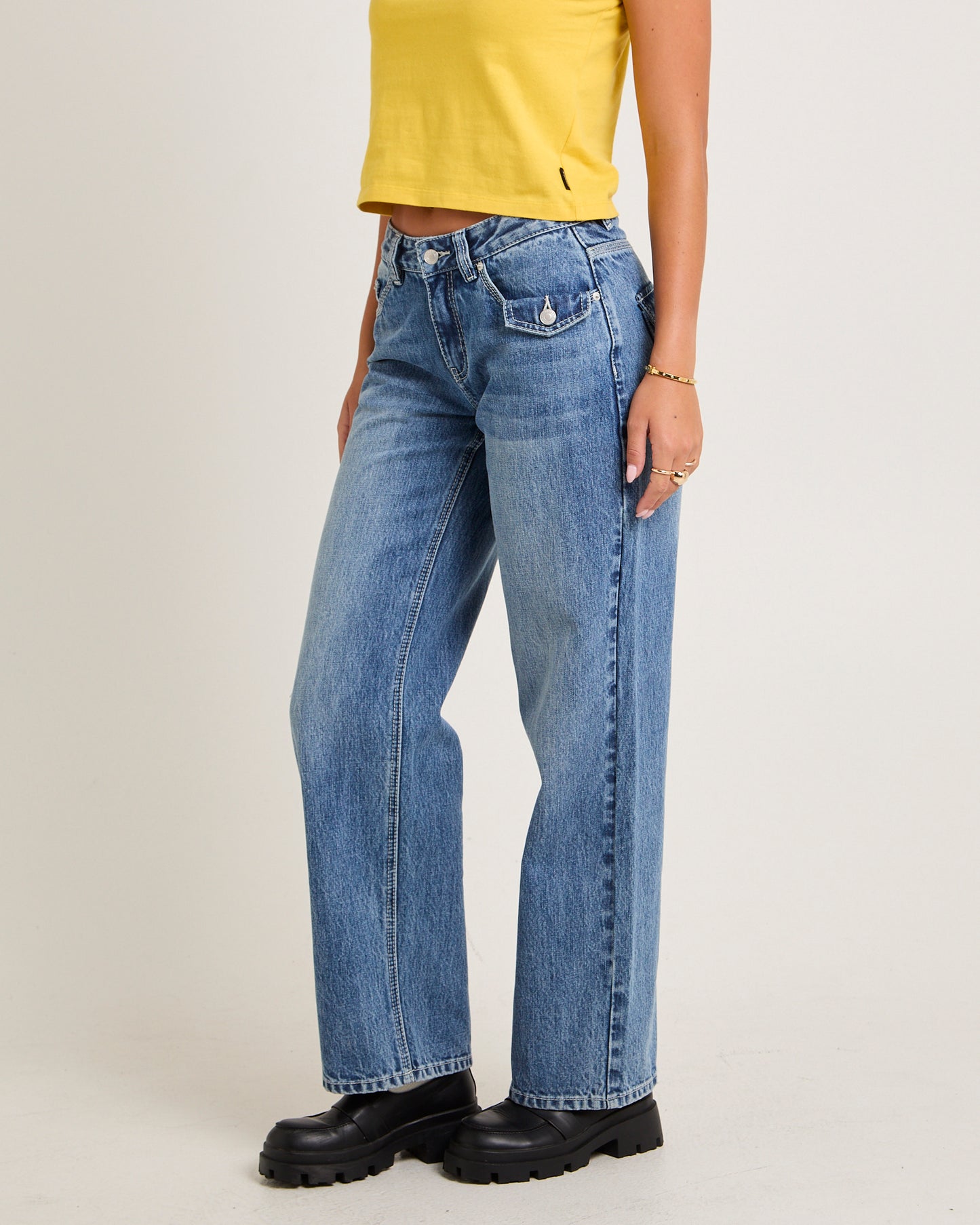 Low Rise Bobby Y2K Denim Jeans