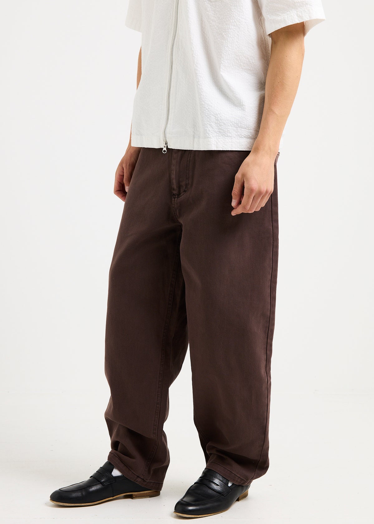 Wide Boy Denim Jeans BROWN