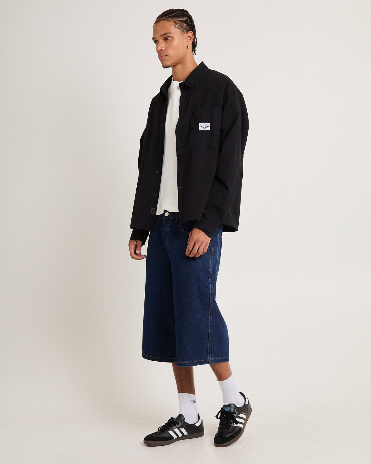 SP Workshirt Long Sleeve BLACK