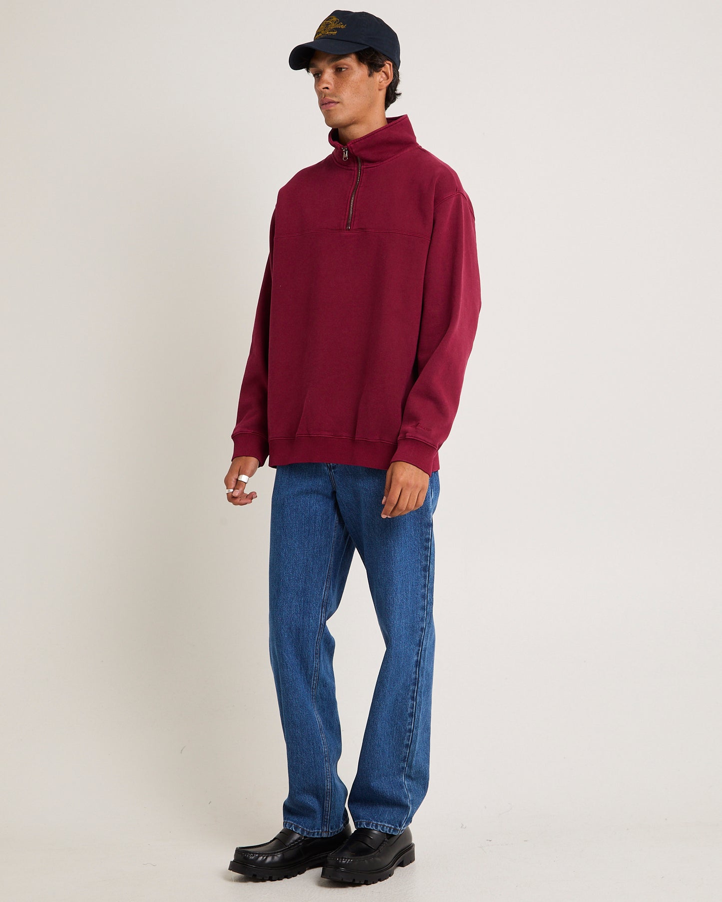Script 1/4 Zip Fleece Jumper