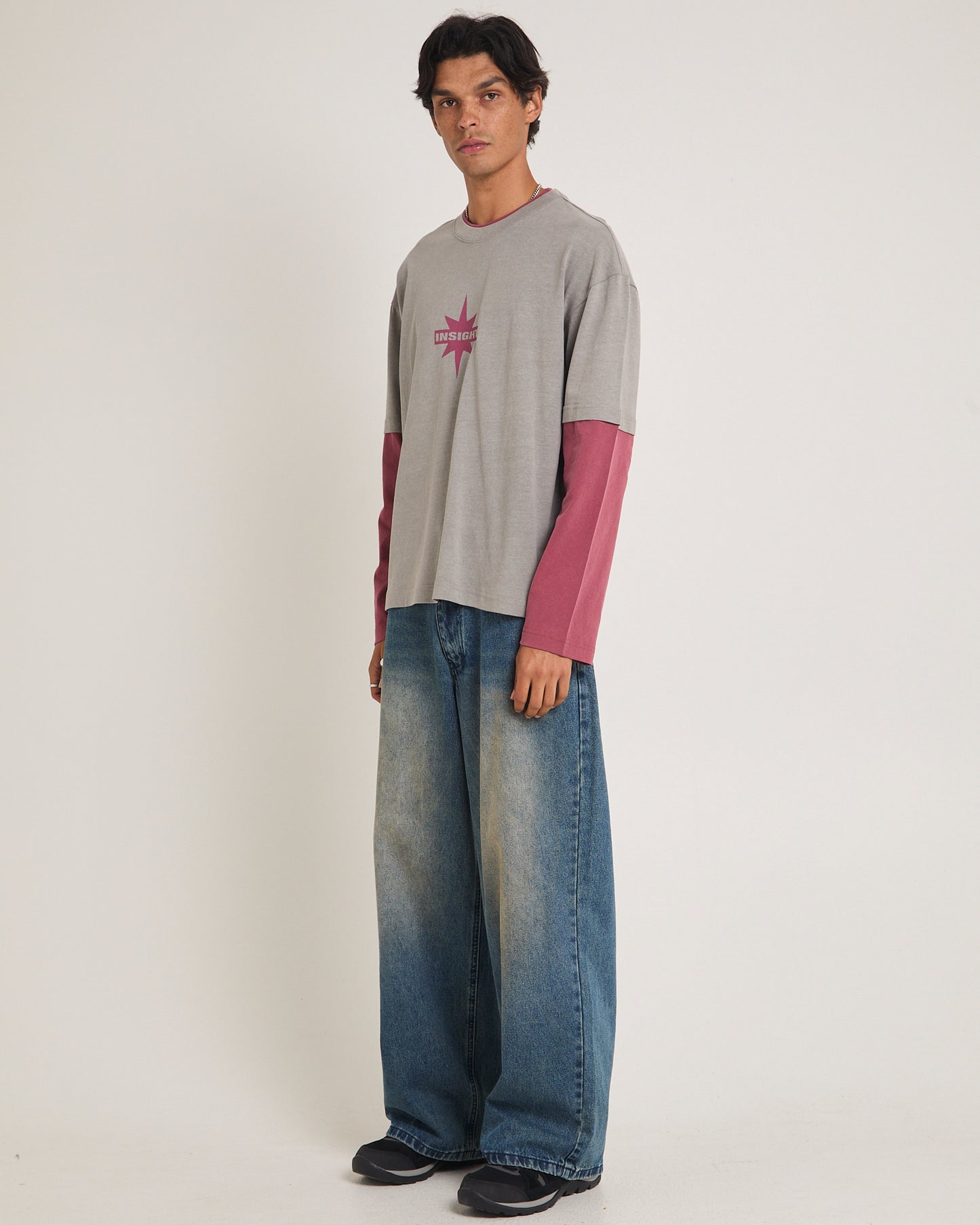 Orb Double Layer Long Sleeve T-Shirt
