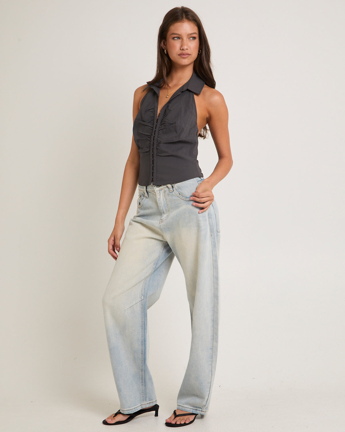 Horseshoe Denim Jeans VINTAGE TINT