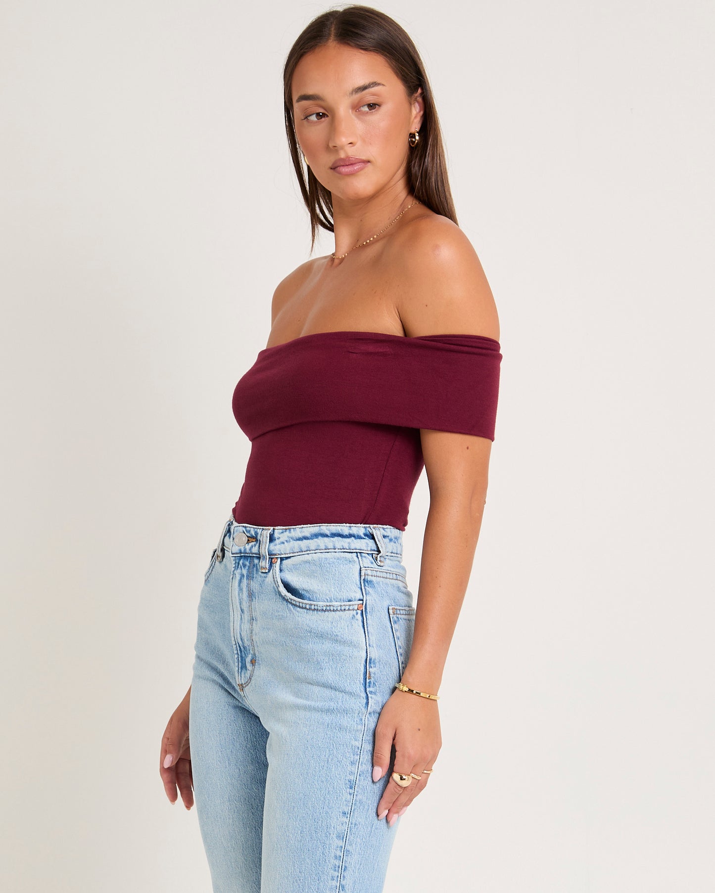 Lia Cold Shoulder Top